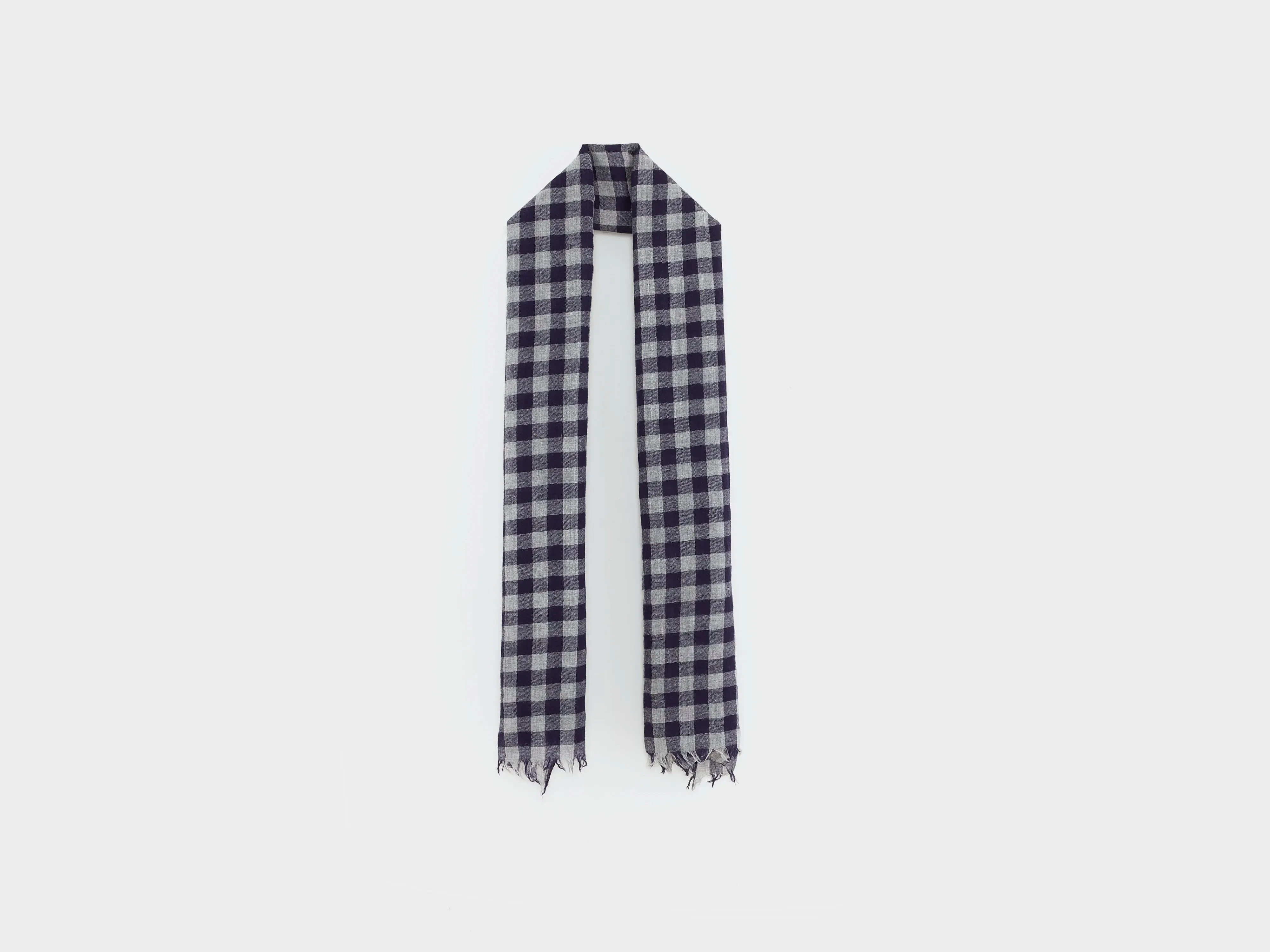 Sicha checkered scarf (252 / M / CHECK A) sold by Bellerose