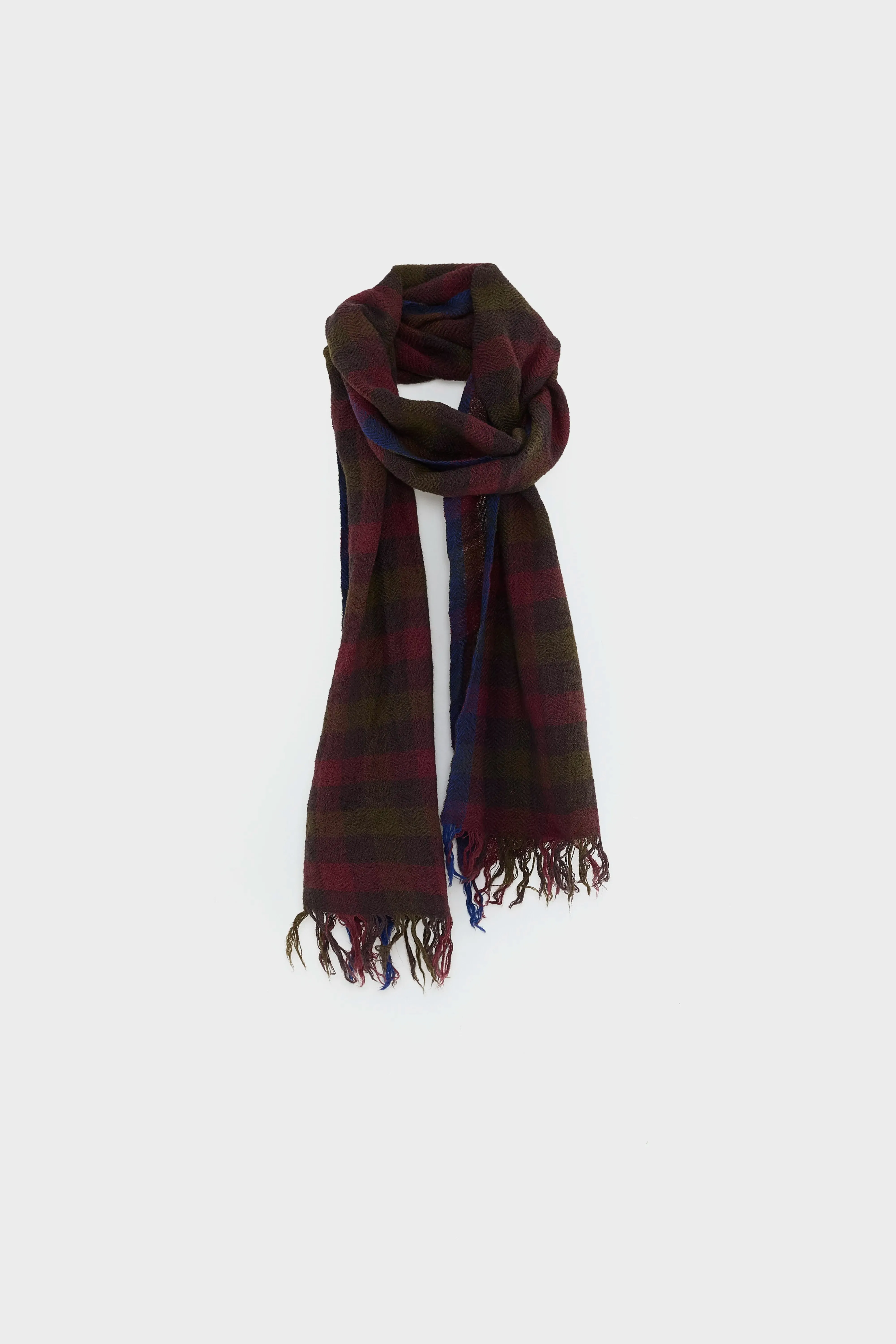 Sidy checked scarf (252 / M / CHECK G) sold by Bellerose product image thumbnail 4