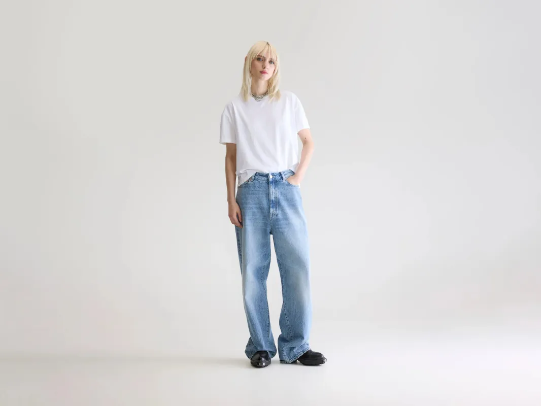 Denim N. 68 baggy jeans (252 / W / VINTAGE BLUE) sold by Bellerose