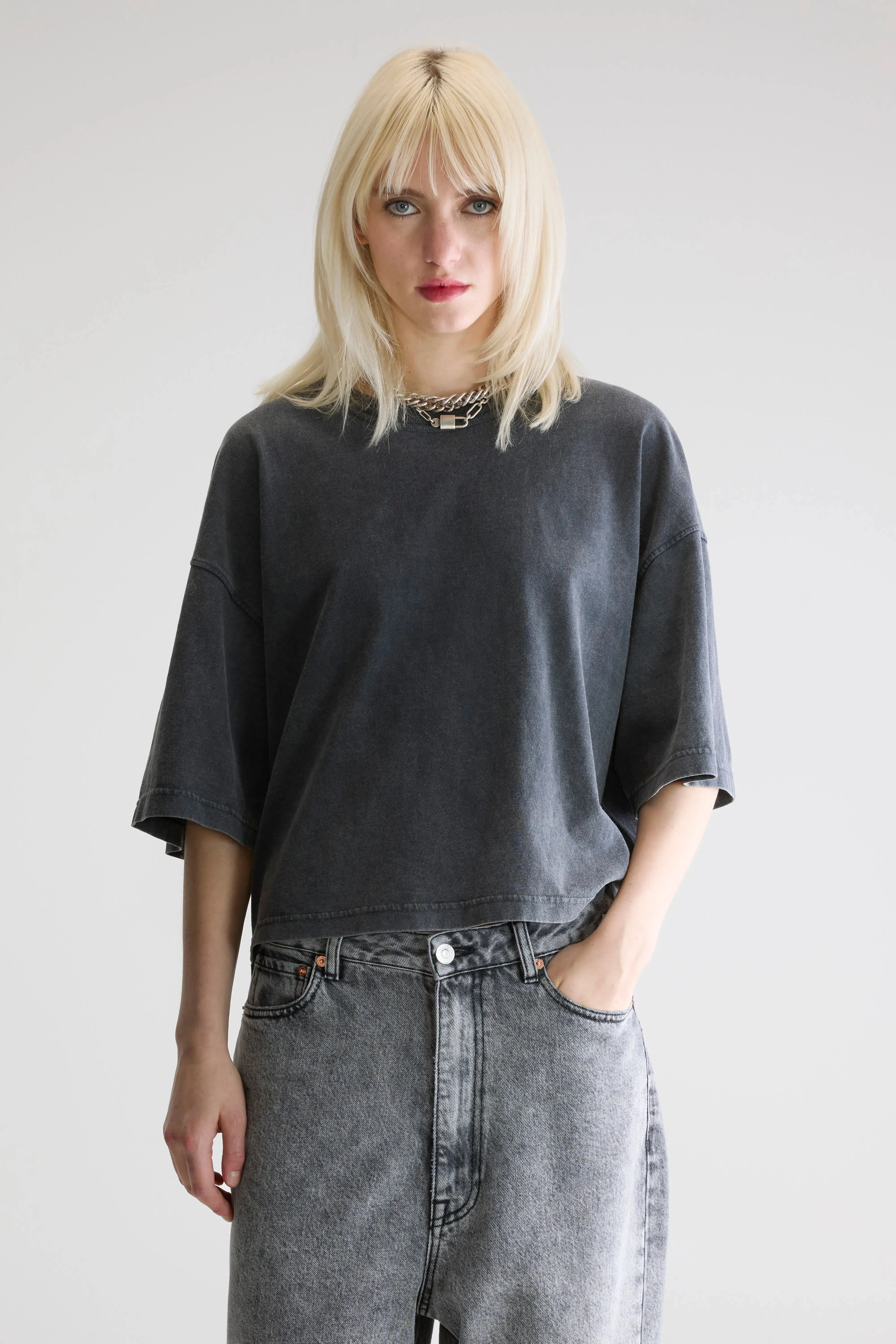 Voss short-sleeve t-shirt (252 / W / BLACK SAND) sold by Bellerose product image thumbnail 2