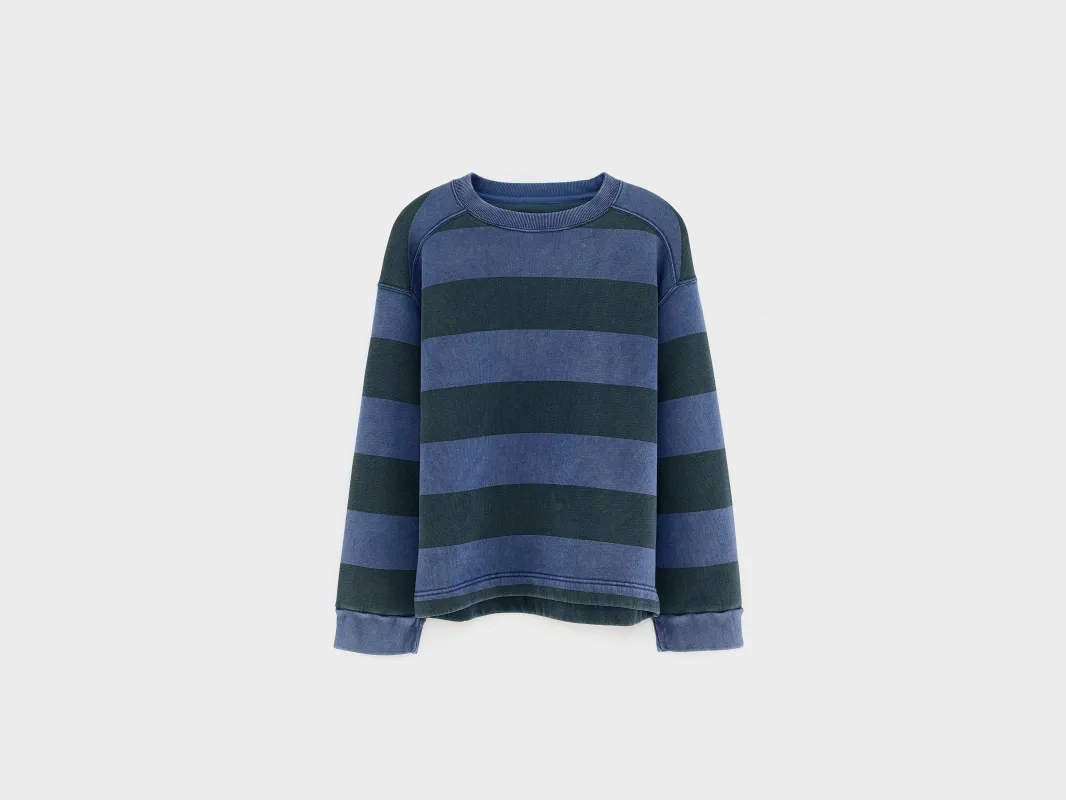 Chams relaxed sweatshirt (252 / B / STRIPE C) sold by Bellerose