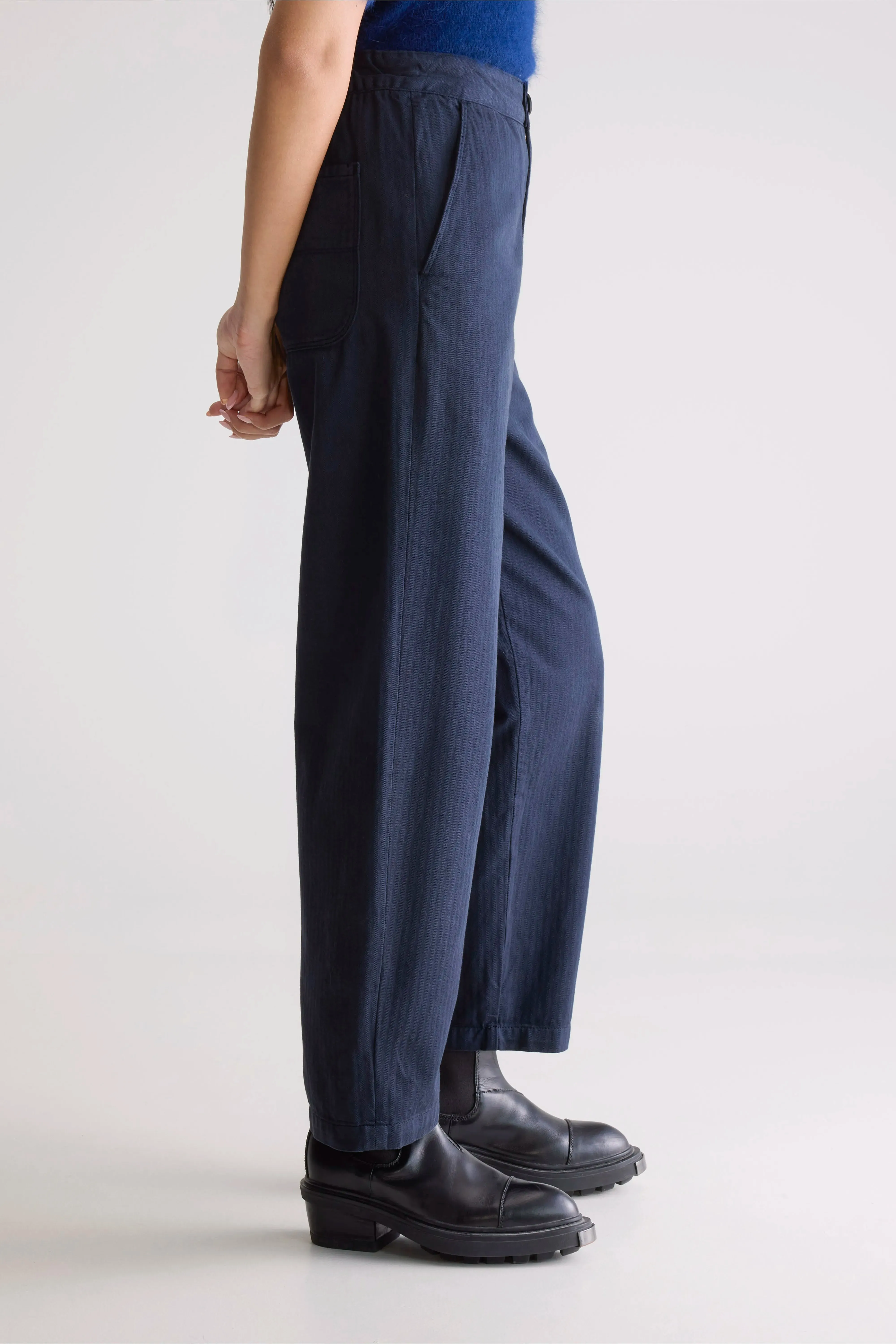 Pasop relaxed trousers (252 / W / NAVY) sold by Bellerose product image thumbnail 5