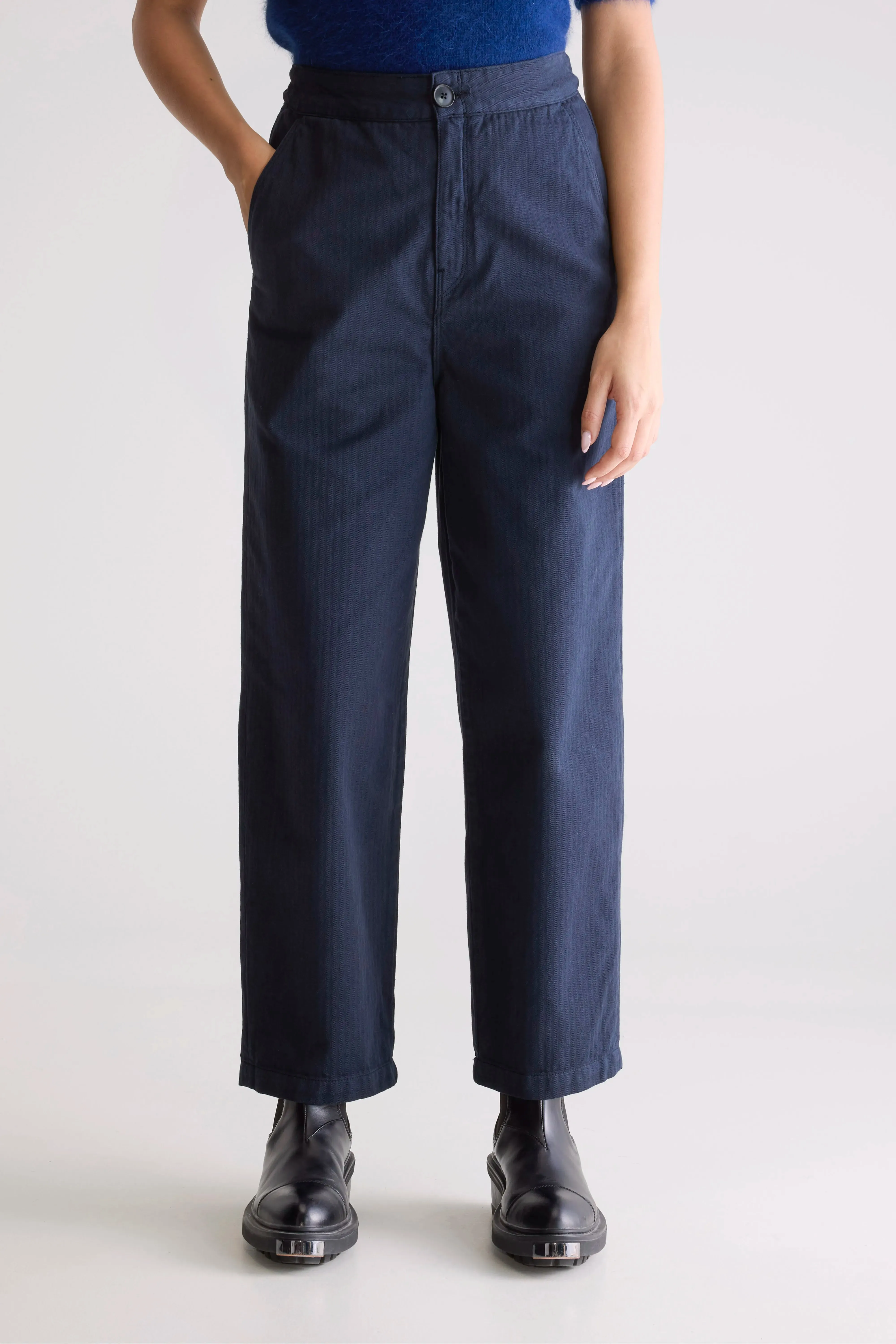Pasop relaxed trousers (252 / W / NAVY) sold by Bellerose product image thumbnail 3