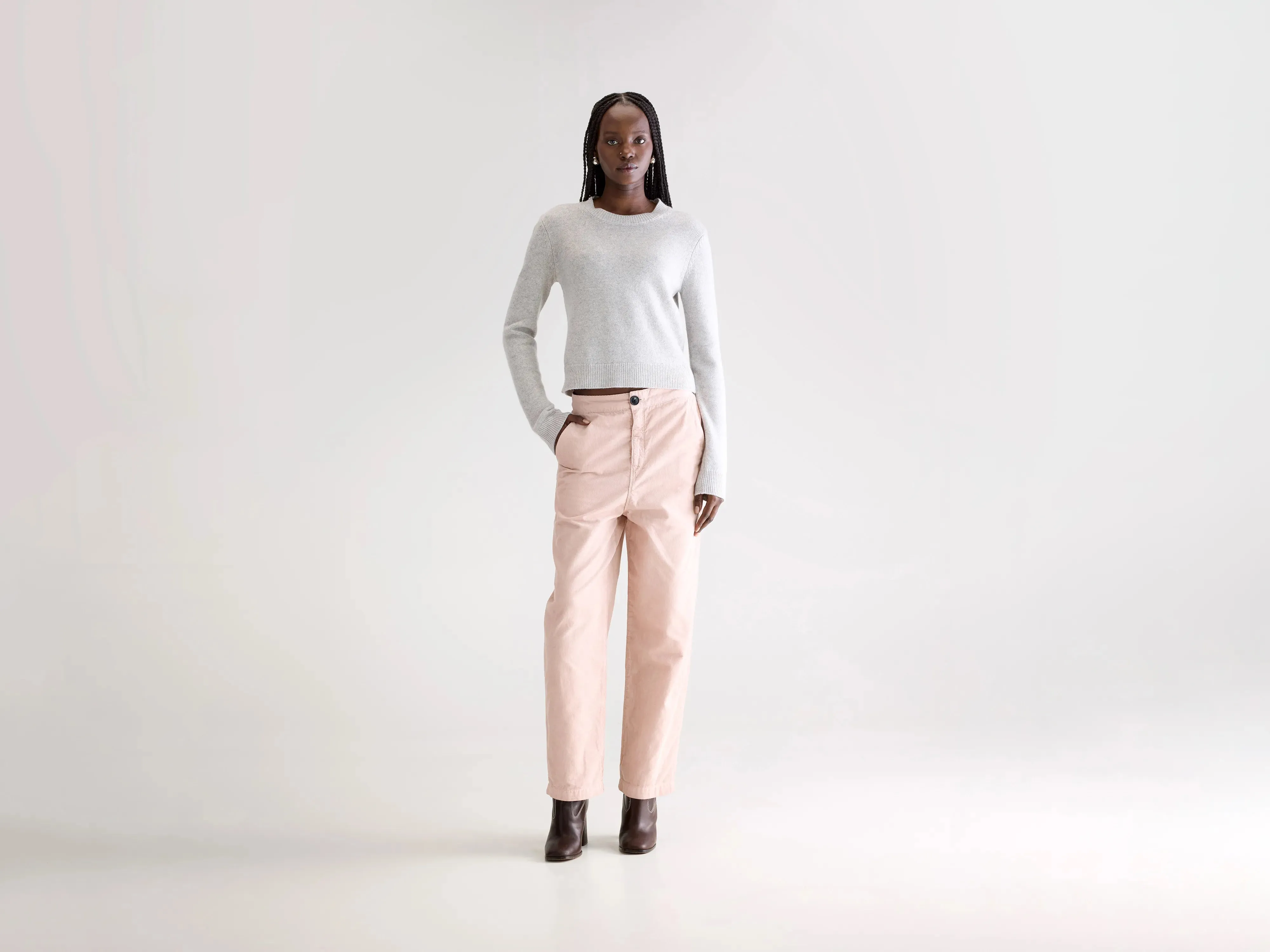 Pasop relaxed trousers (252 / W / MISTY) sold by Bellerose