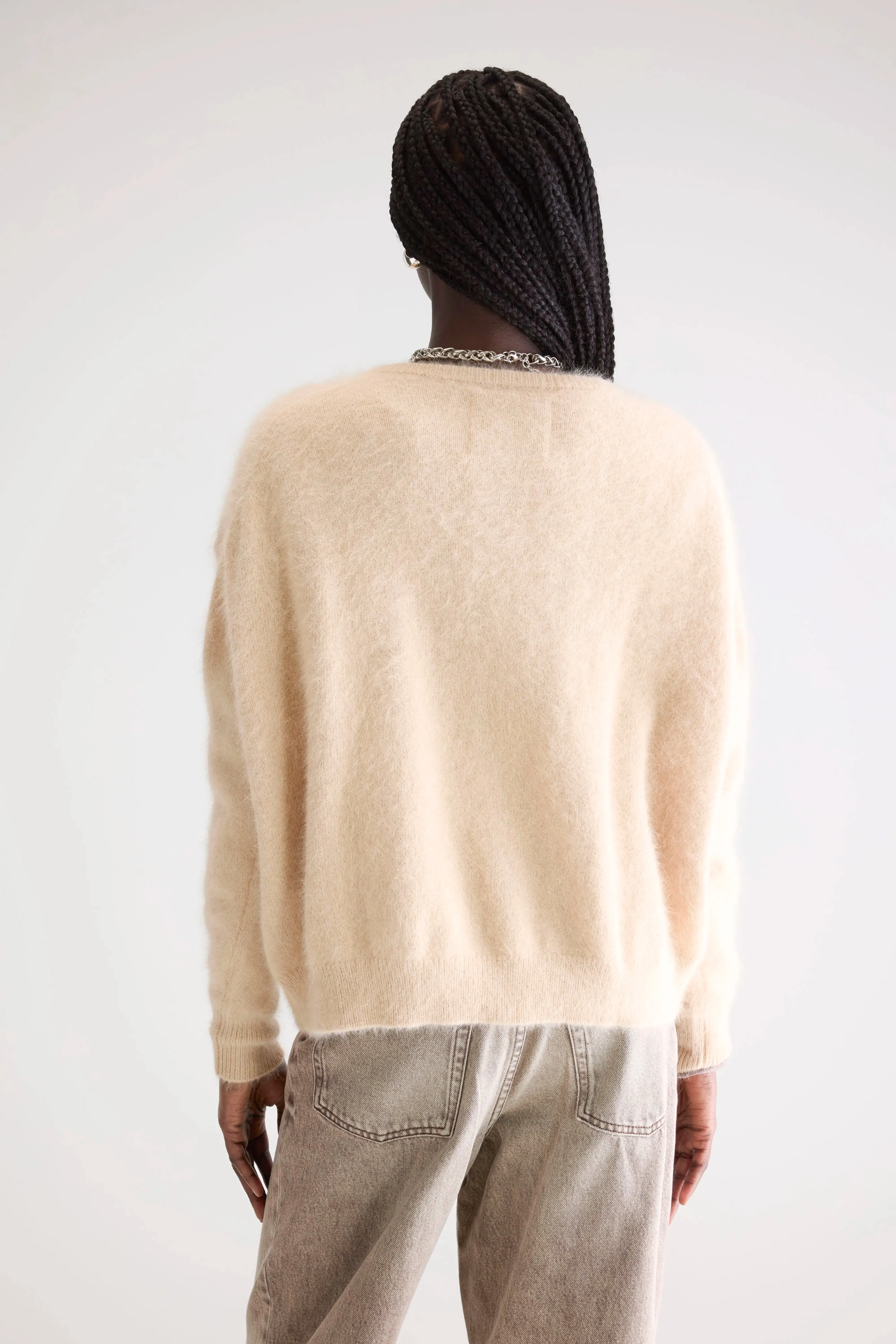 Dathan angora-blend cardigan (252 / W / IVORY) sold by Bellerose product image thumbnail 4