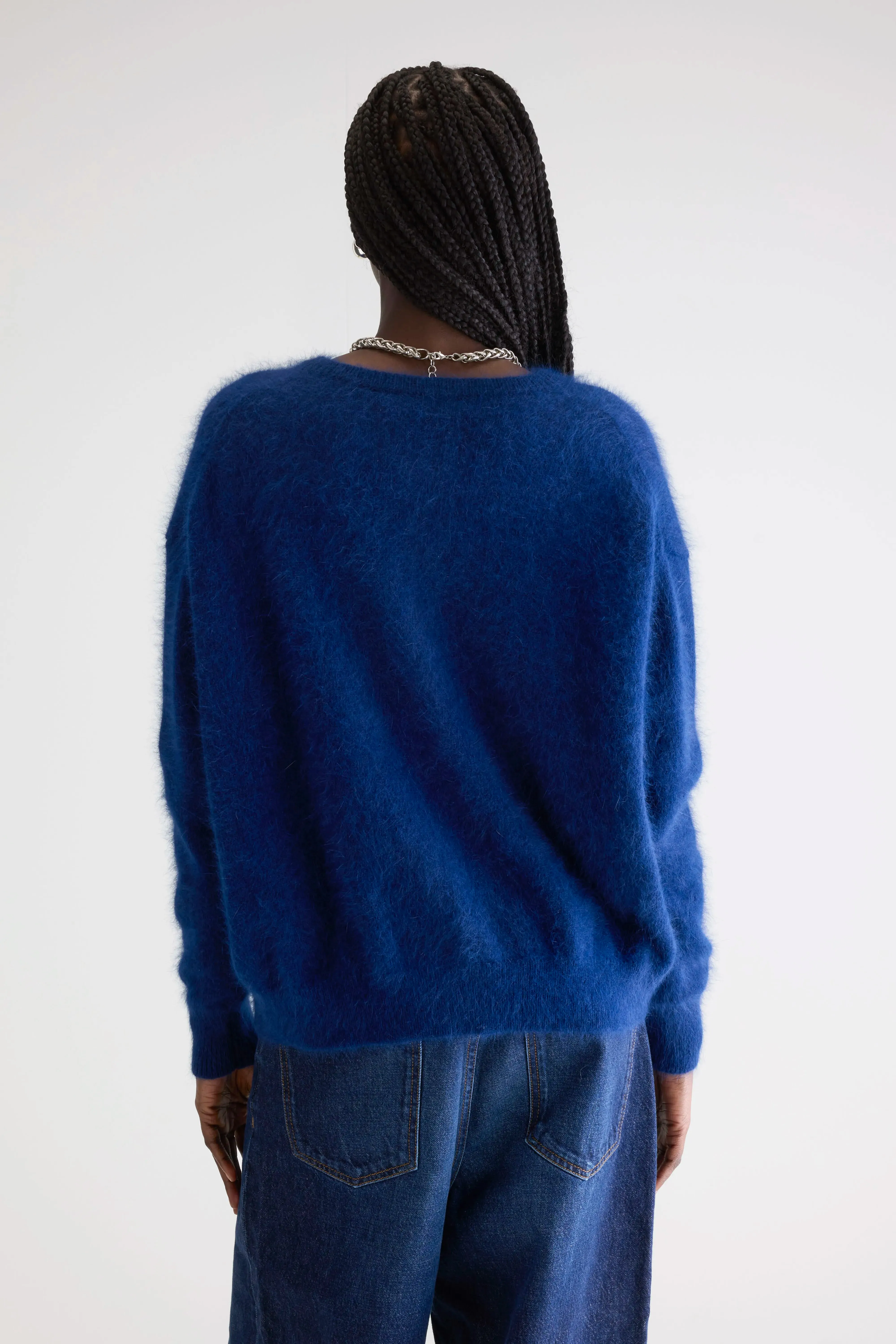 Dathan angora-blend cardigan (252 / W / WORKER) sold by Bellerose product image thumbnail 4