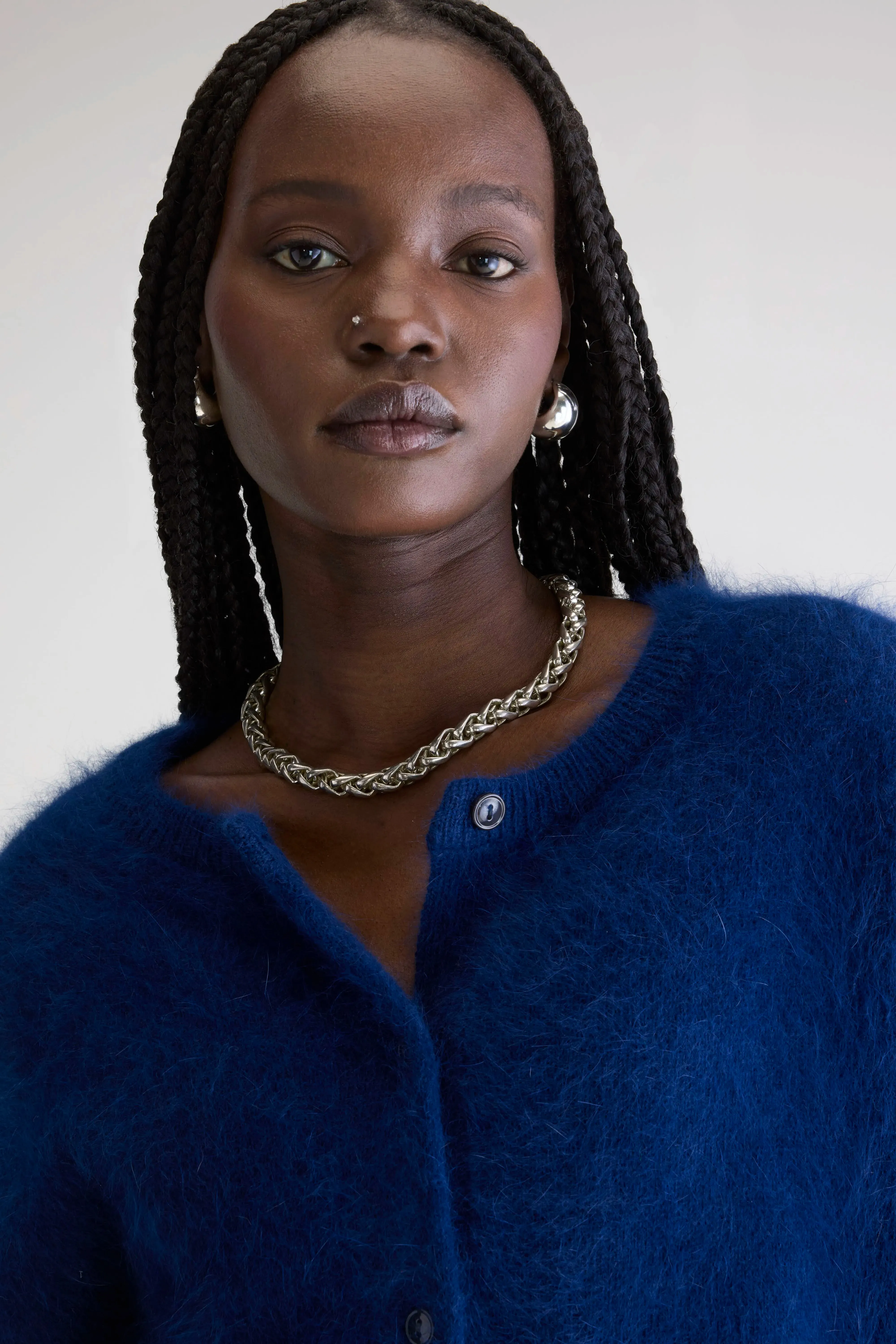 Dathan angora-blend cardigan (252 / W / WORKER) sold by Bellerose product image thumbnail 5