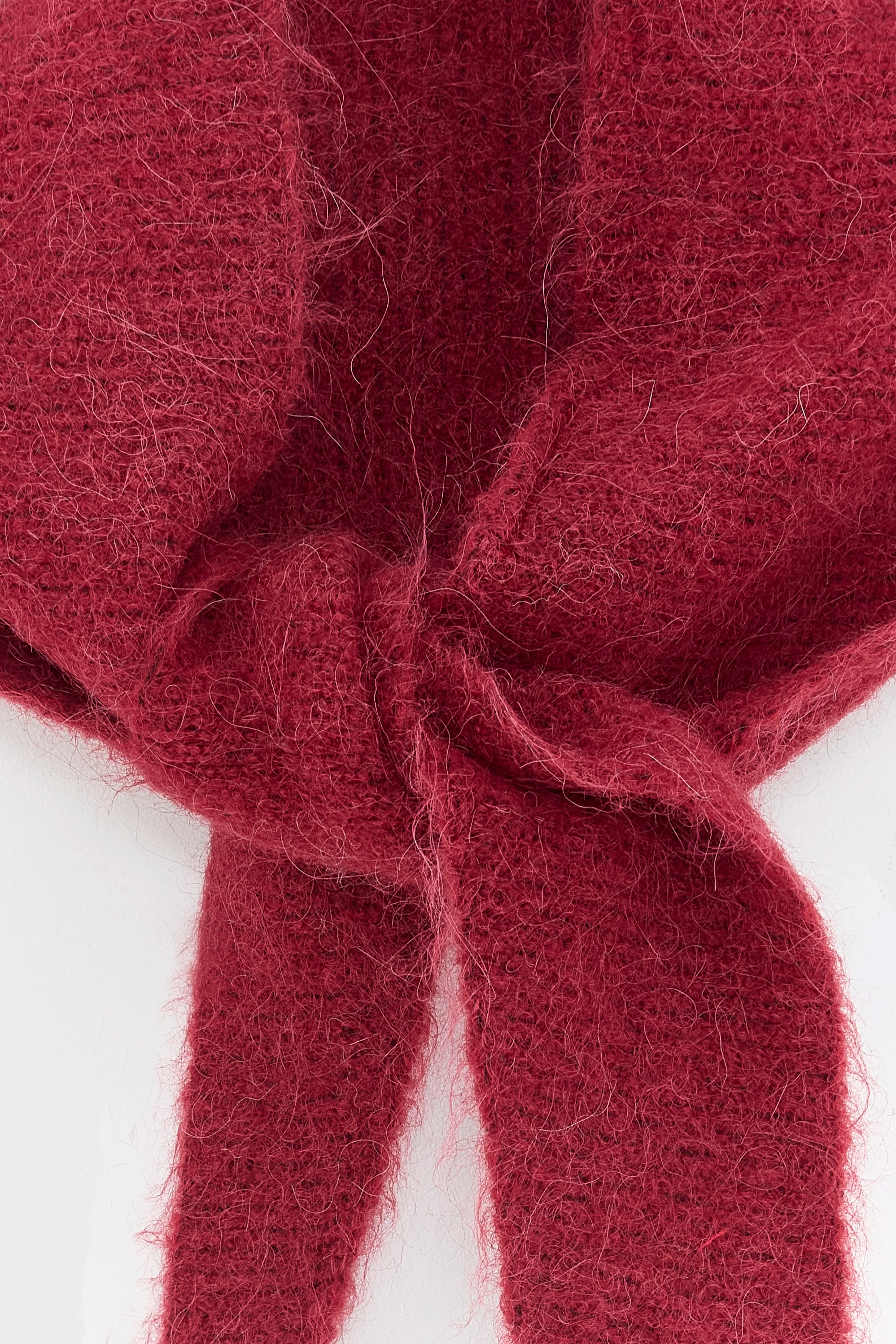 Darcol triangle scarf (252 / W / RED DAHLIA) sold by Bellerose product image thumbnail 5