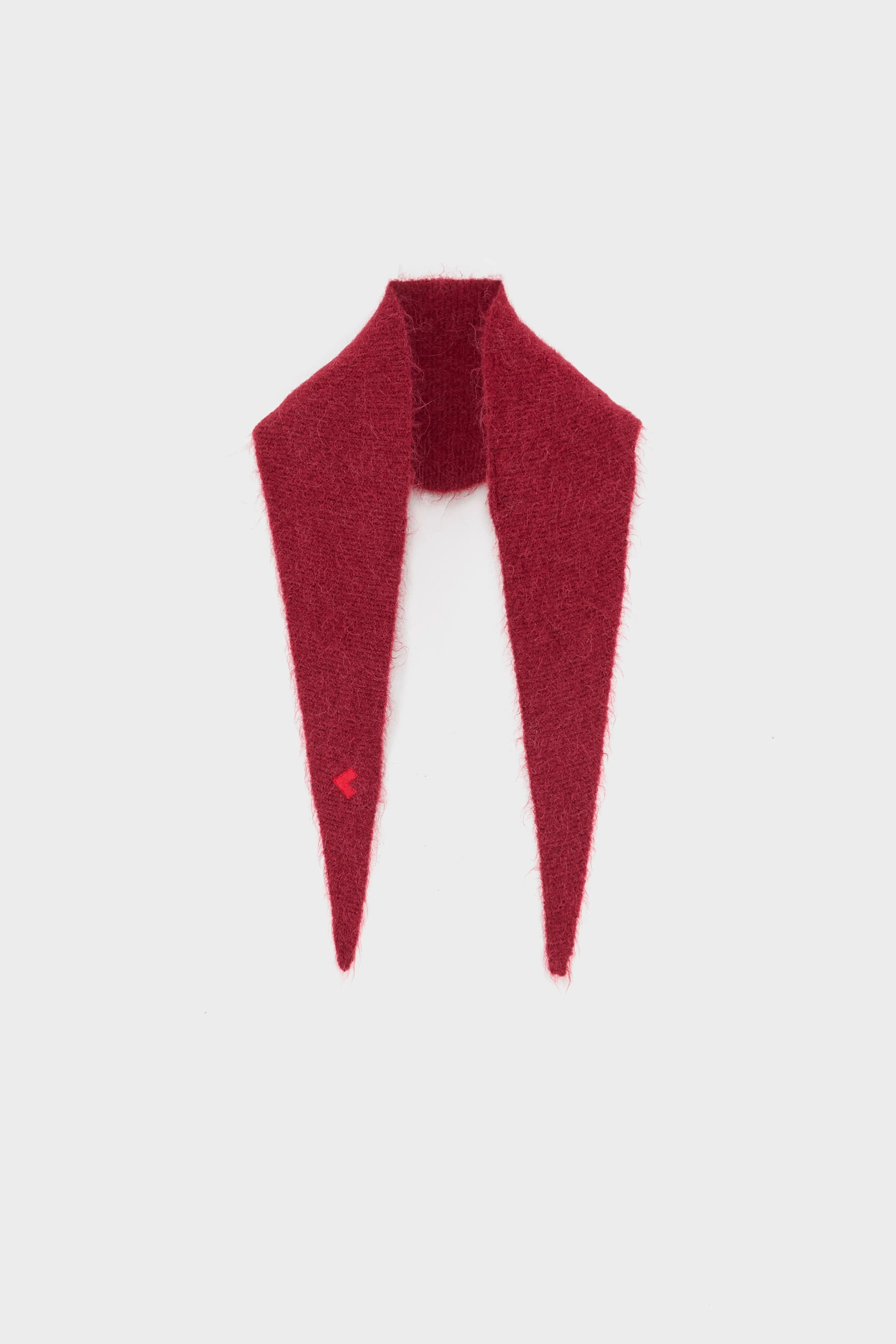 Darcol triangle scarf (252 / W / RED DAHLIA) sold by Bellerose product image thumbnail 2