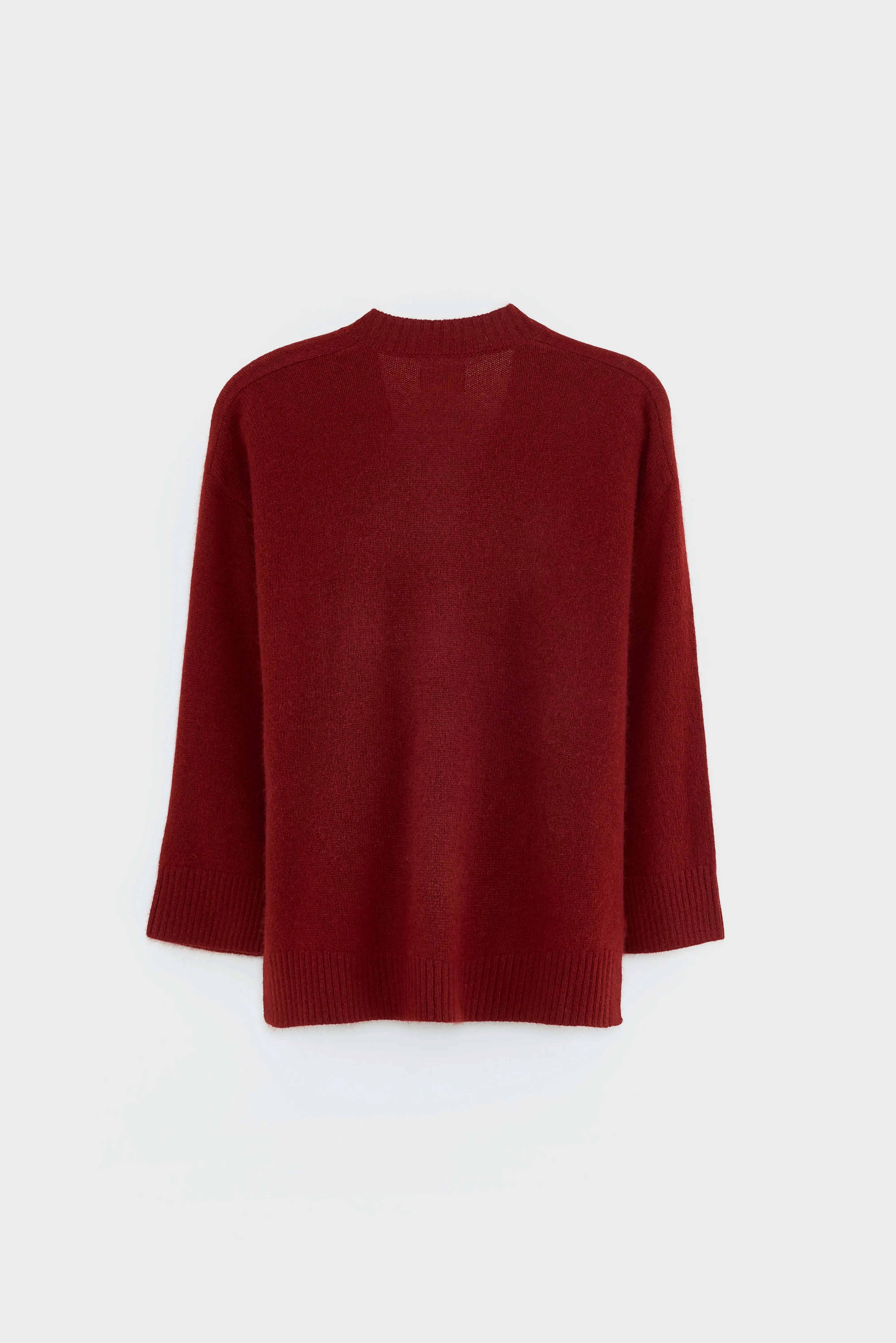 Gomp long cardigan (252 / G / MALBEC) sold by Bellerose product image thumbnail 4
