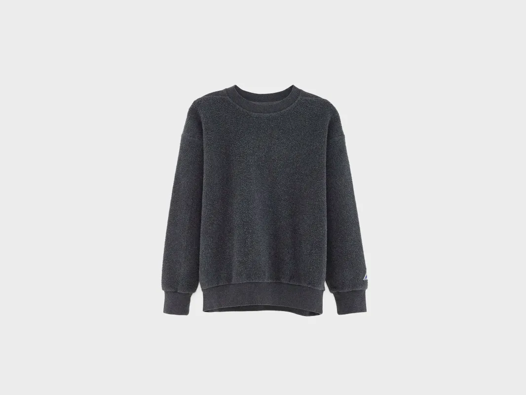Mark crewneck sweatshirt (252 / B / ANTHRACITE) sold by Bellerose