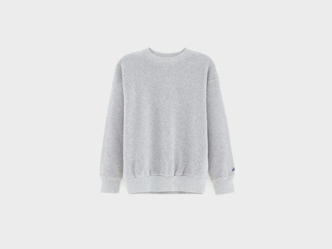 Mark crewneck sweatshirt (252 / B / H. GREY) sold by Bellerose