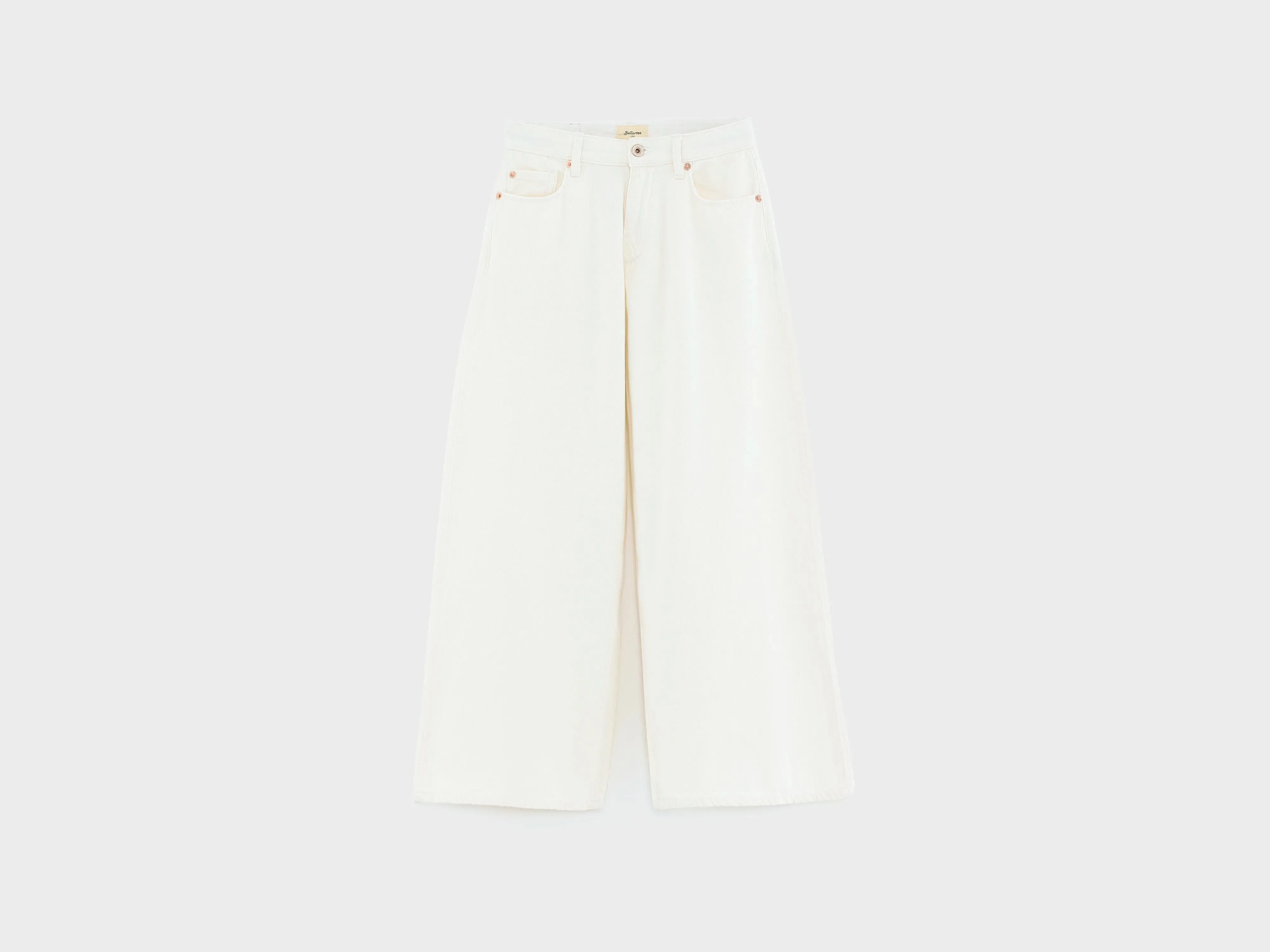 Kae wide trousers (252 / G / WHITE) sold by Bellerose