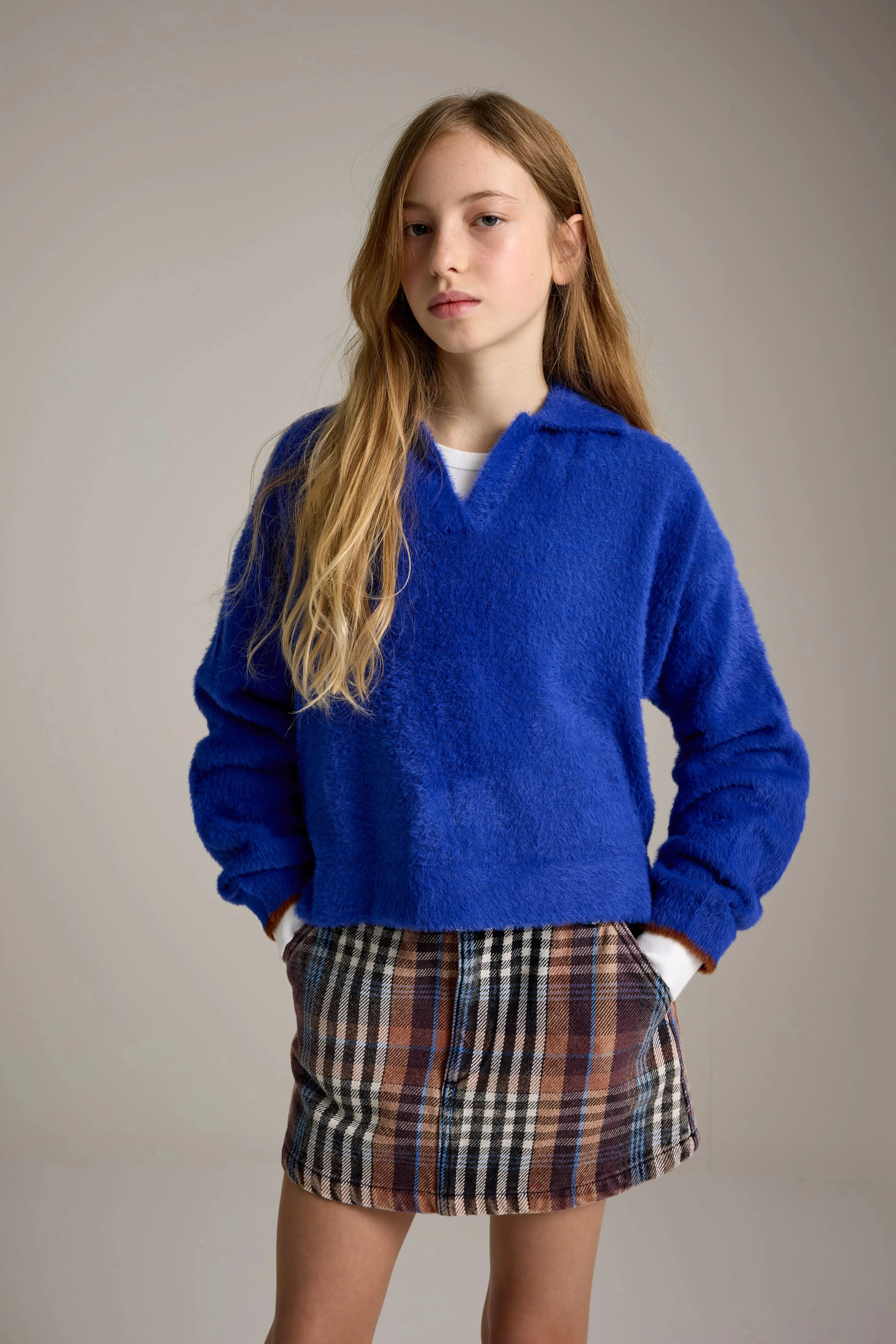 Golak polo neck sweater (252 / G / BLUEWORKER) sold by Bellerose product image thumbnail 2