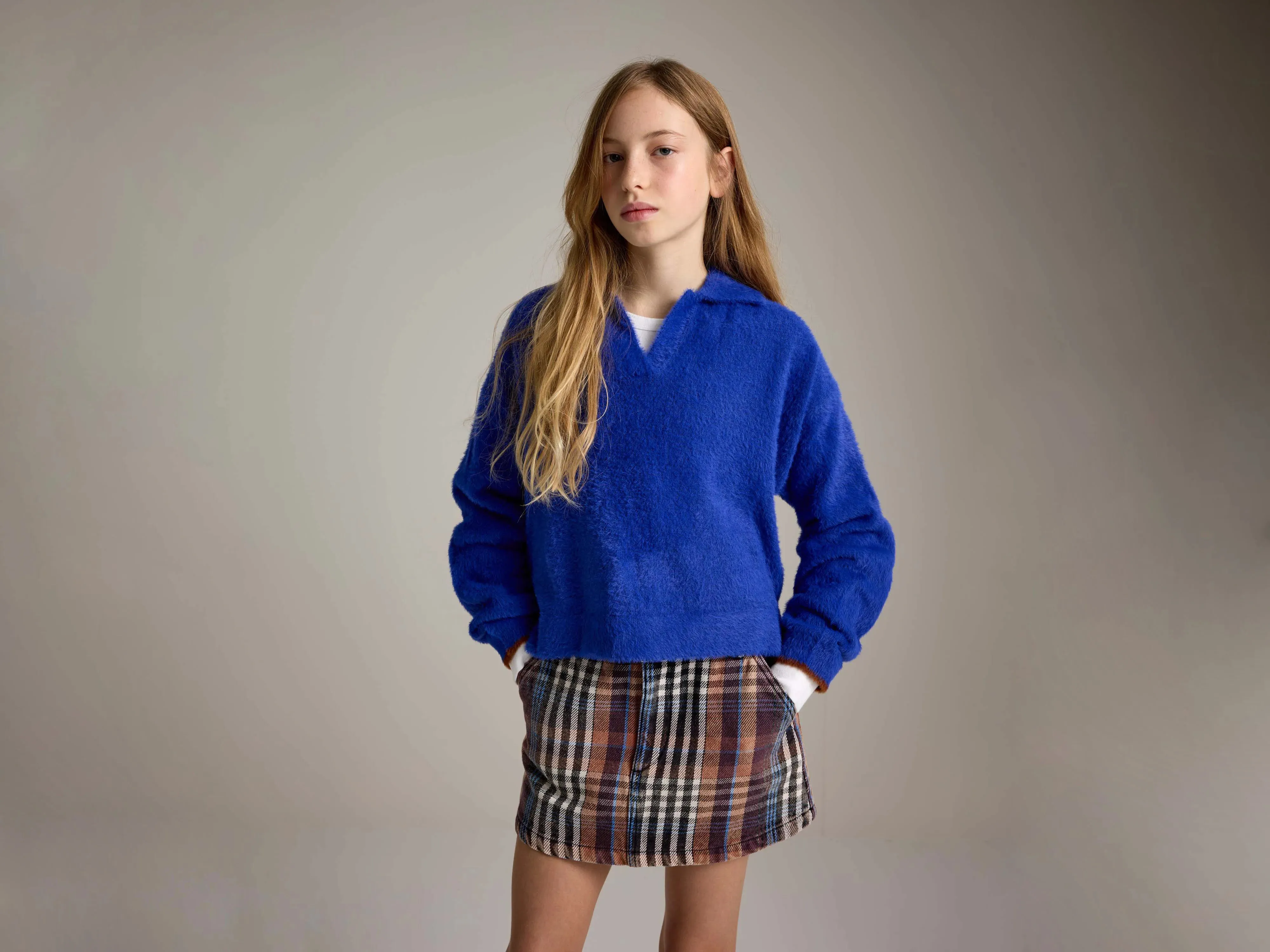 Golak polo neck sweater (252 / G / BLUEWORKER) sold by Bellerose