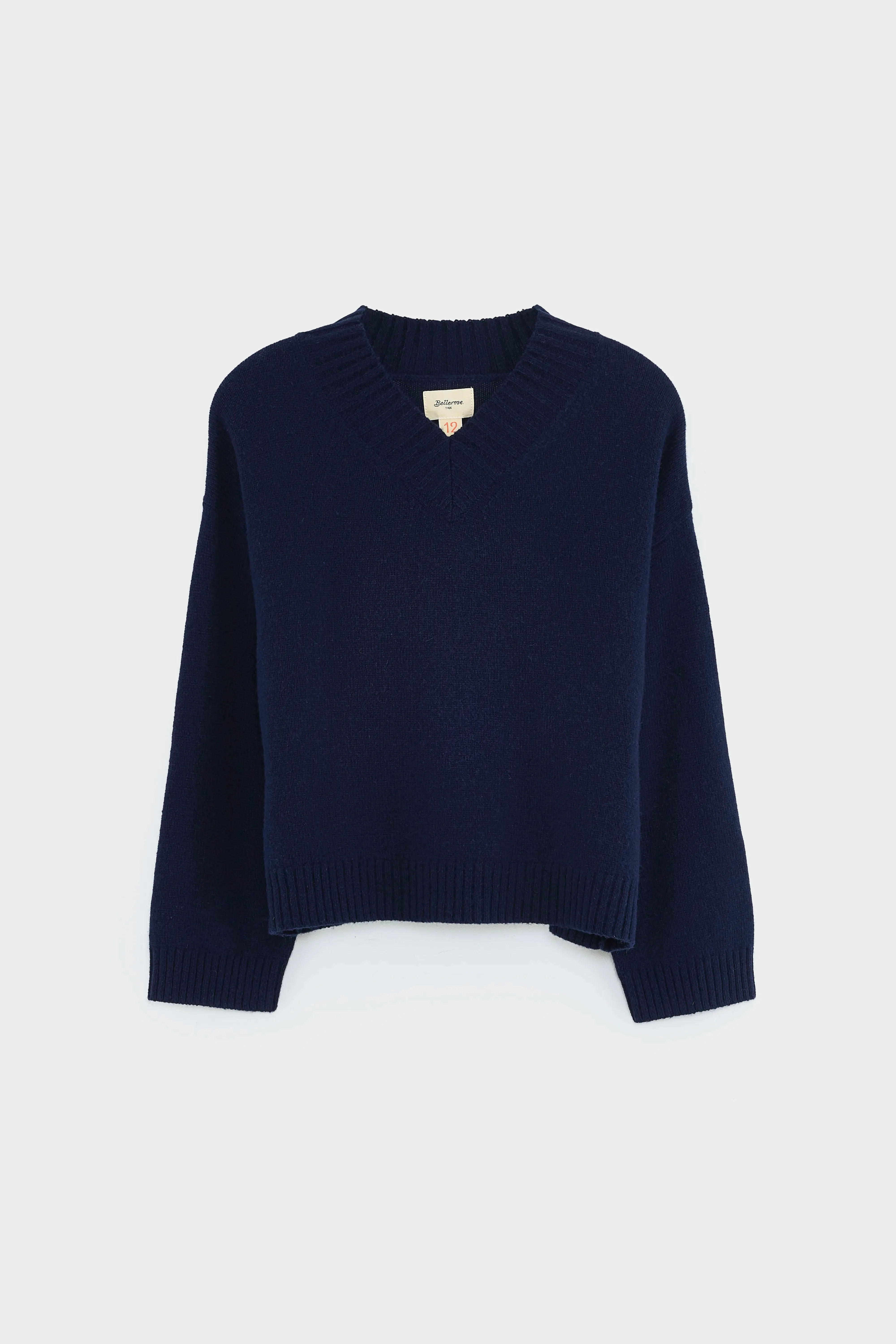Gimiv v-neck sweater (252 / G / AMERICA) sold by Bellerose product image thumbnail 2