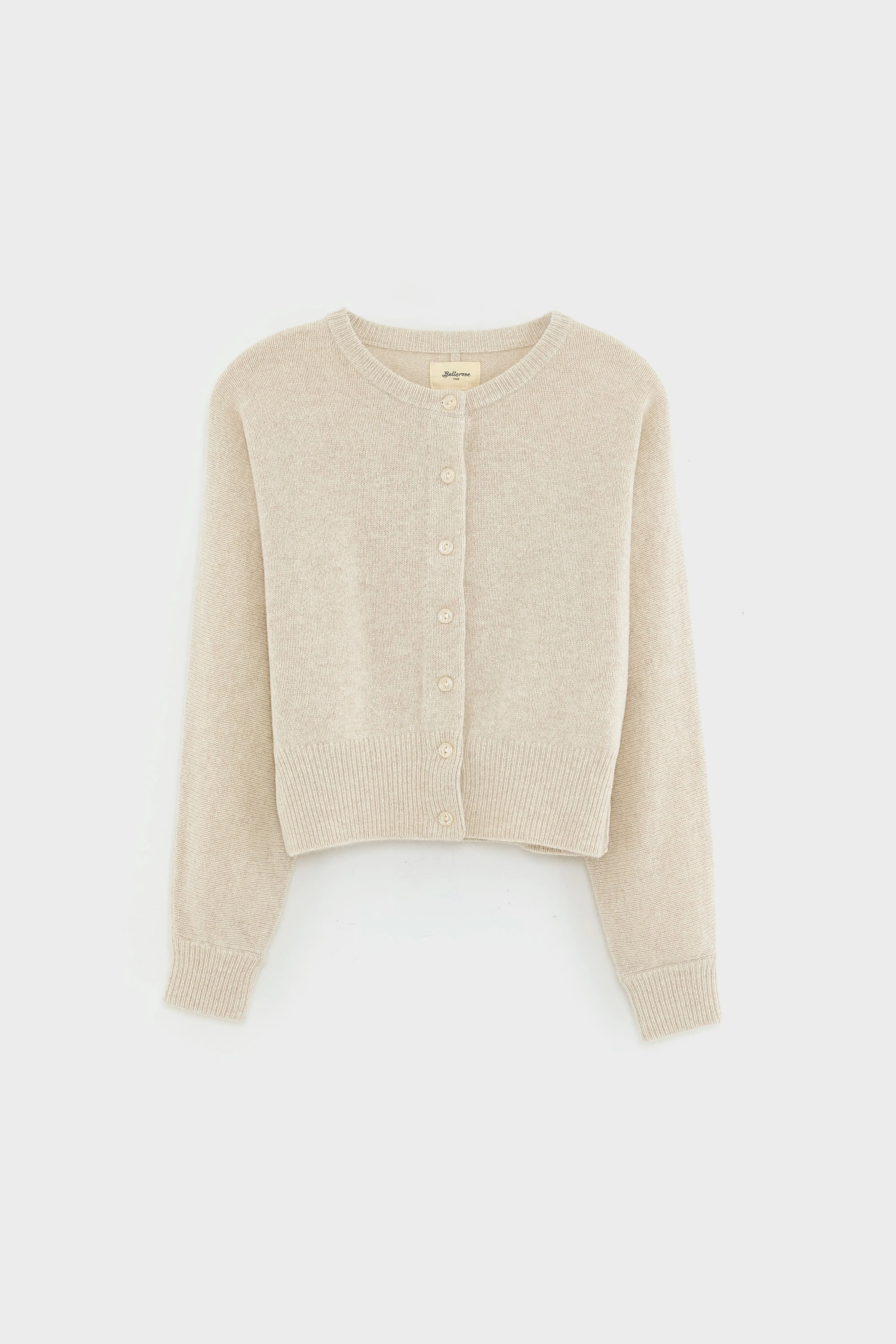 Gimer relaxed cardigan (252 / G / SUGARCANE) sold by Bellerose product image thumbnail 2