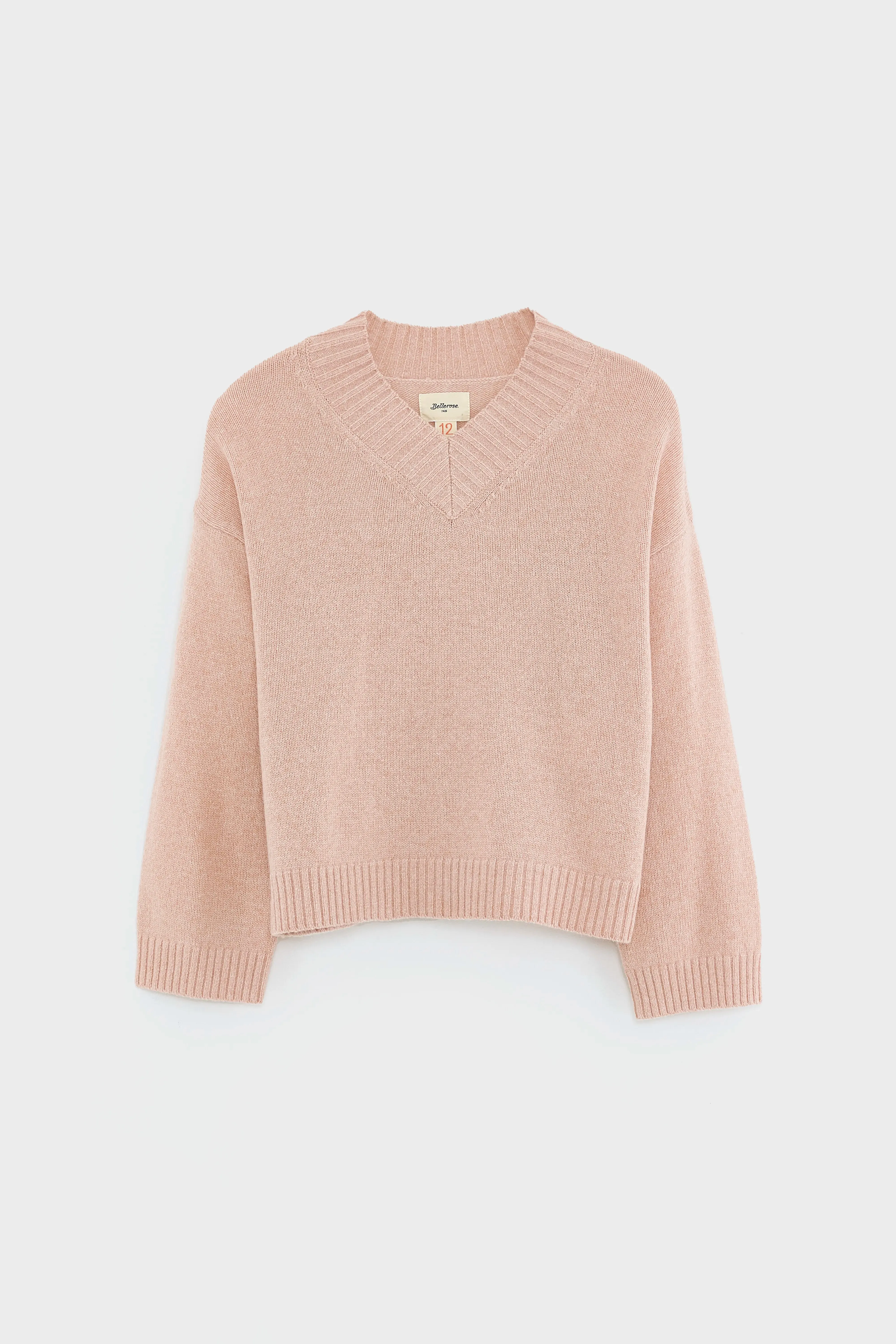 Gimiv v-neck sweater (252 / G / BALLET) sold by Bellerose product image thumbnail 2