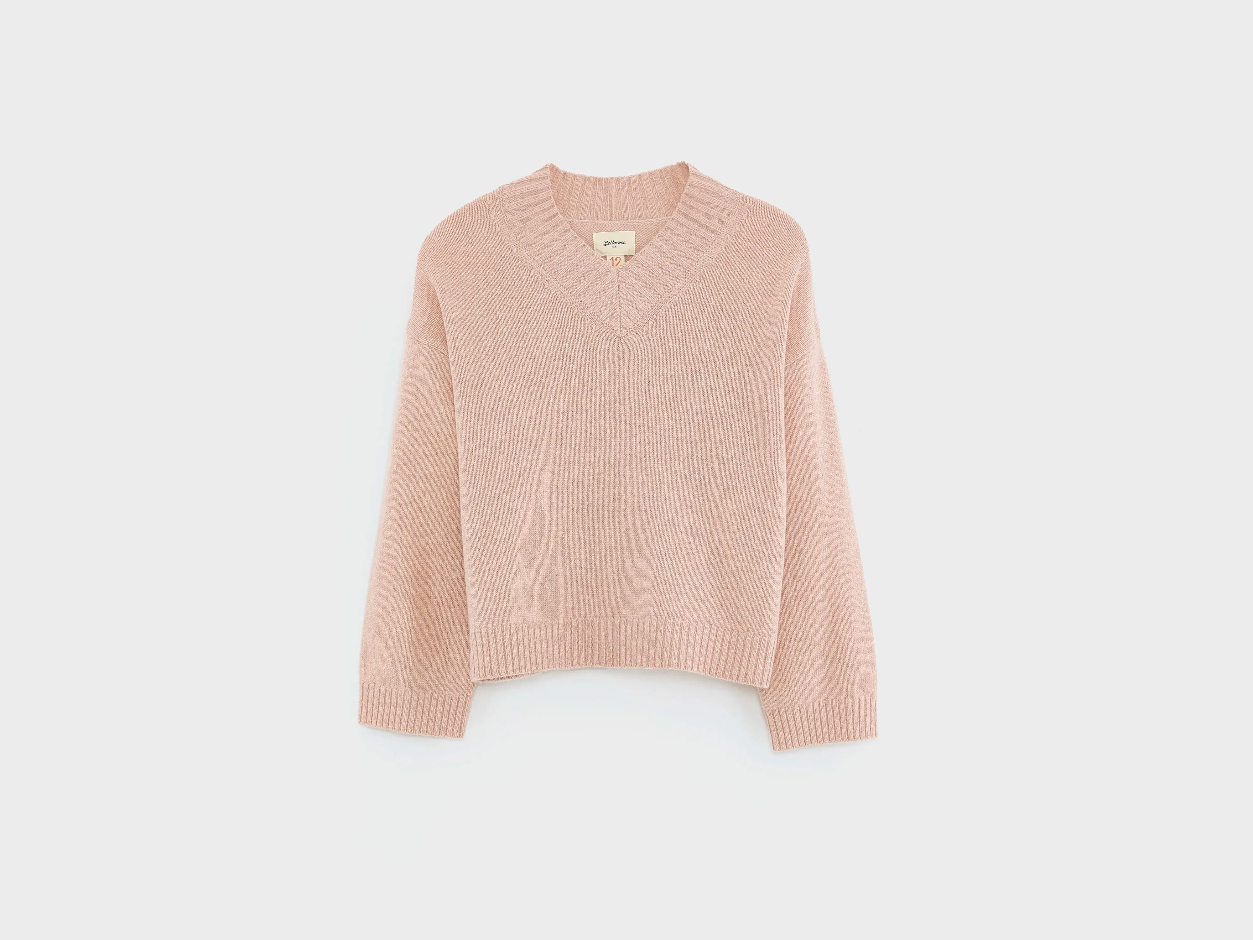 Gimiv v-neck sweater (252 / G / BALLET) sold by Bellerose