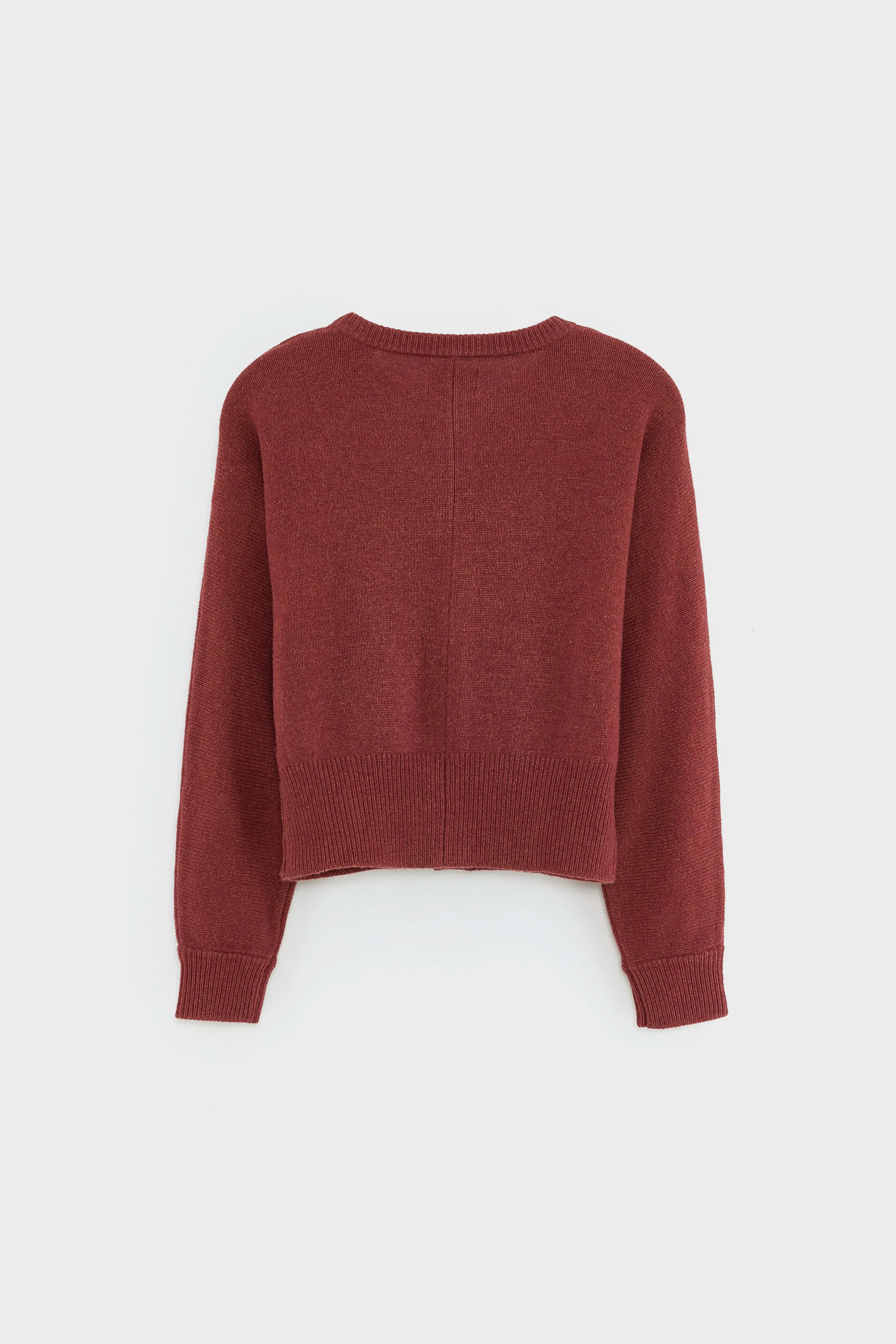 Gimer relaxed cardigan (252 / G / CERISE) sold by Bellerose product image thumbnail 4