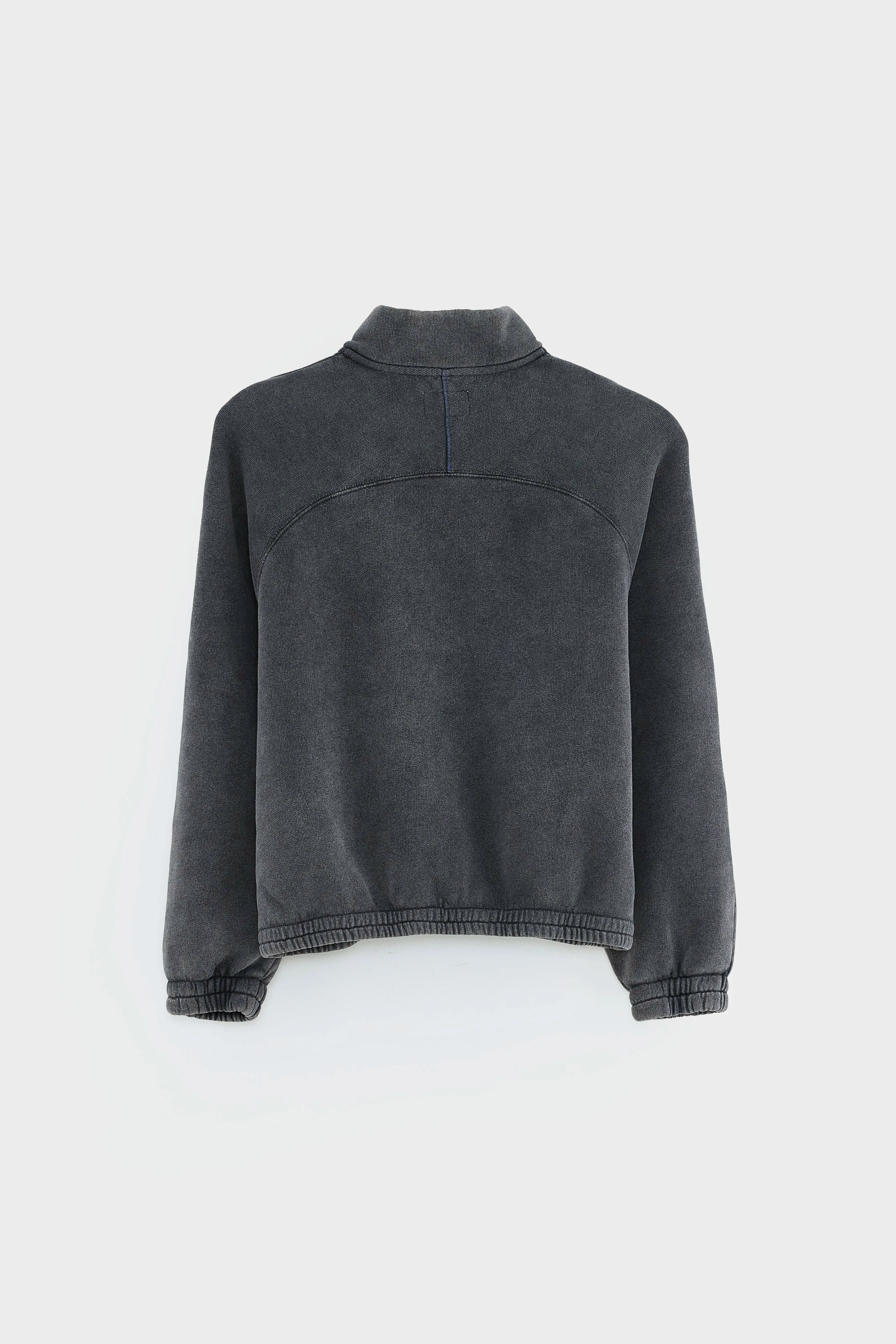 Fabril half-zipped sweatshirt (252 / B / BLACK) sold by Bellerose product image thumbnail 4