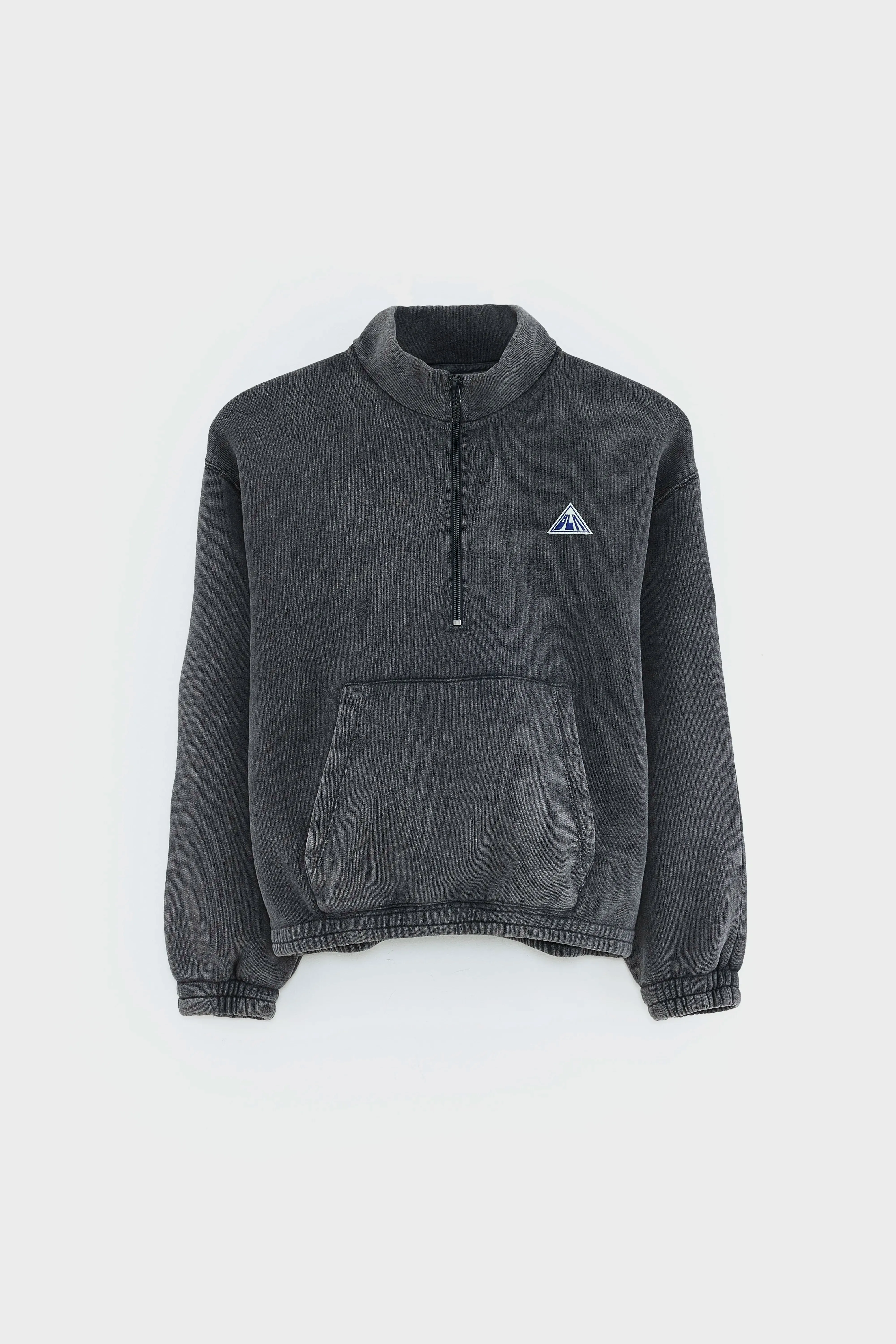 Fabril half-zipped sweatshirt (252 / B / BLACK) sold by Bellerose product image thumbnail 2