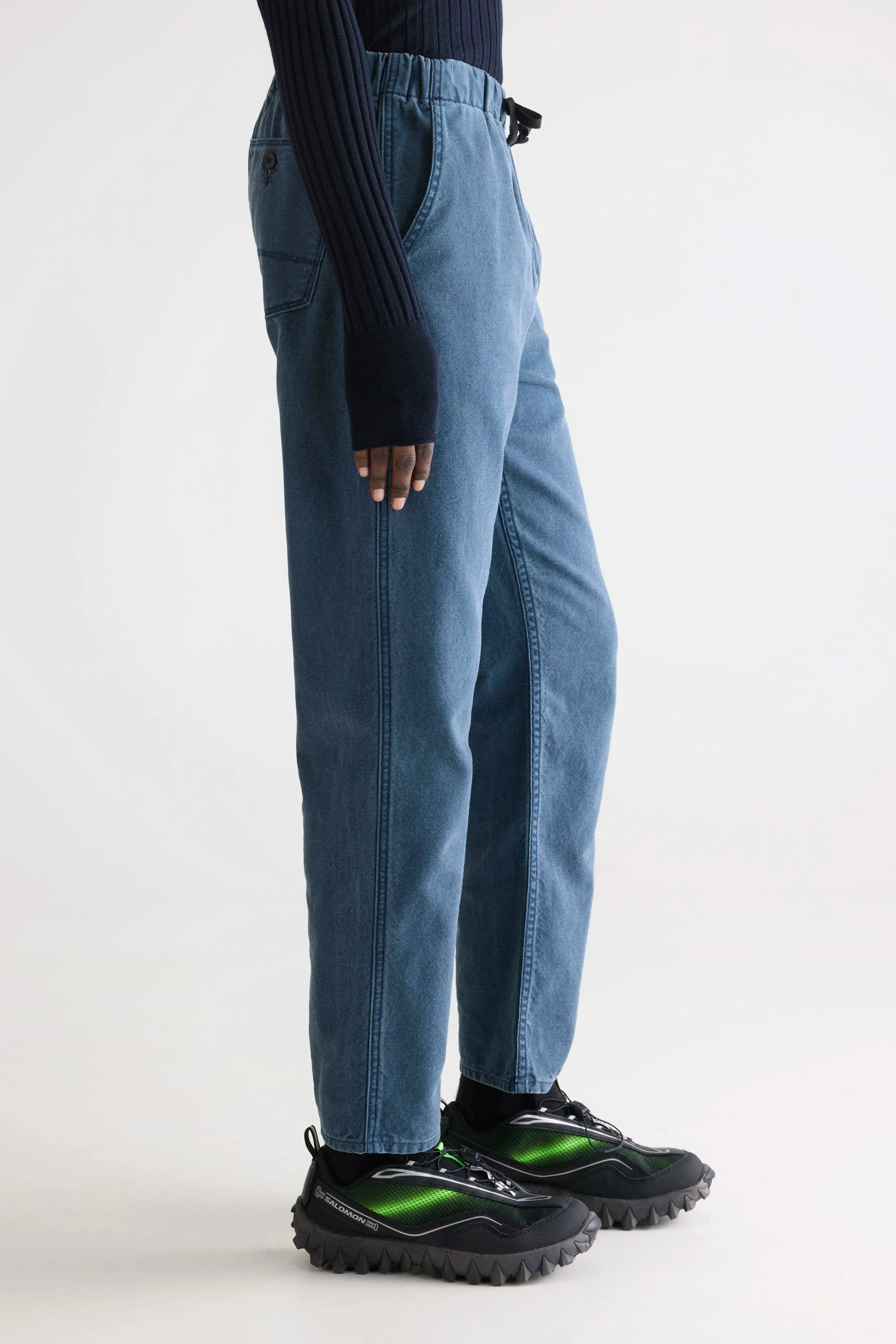 Pizzy relaxed trousers (252 / W / BLUES) sold by Bellerose product image thumbnail 5