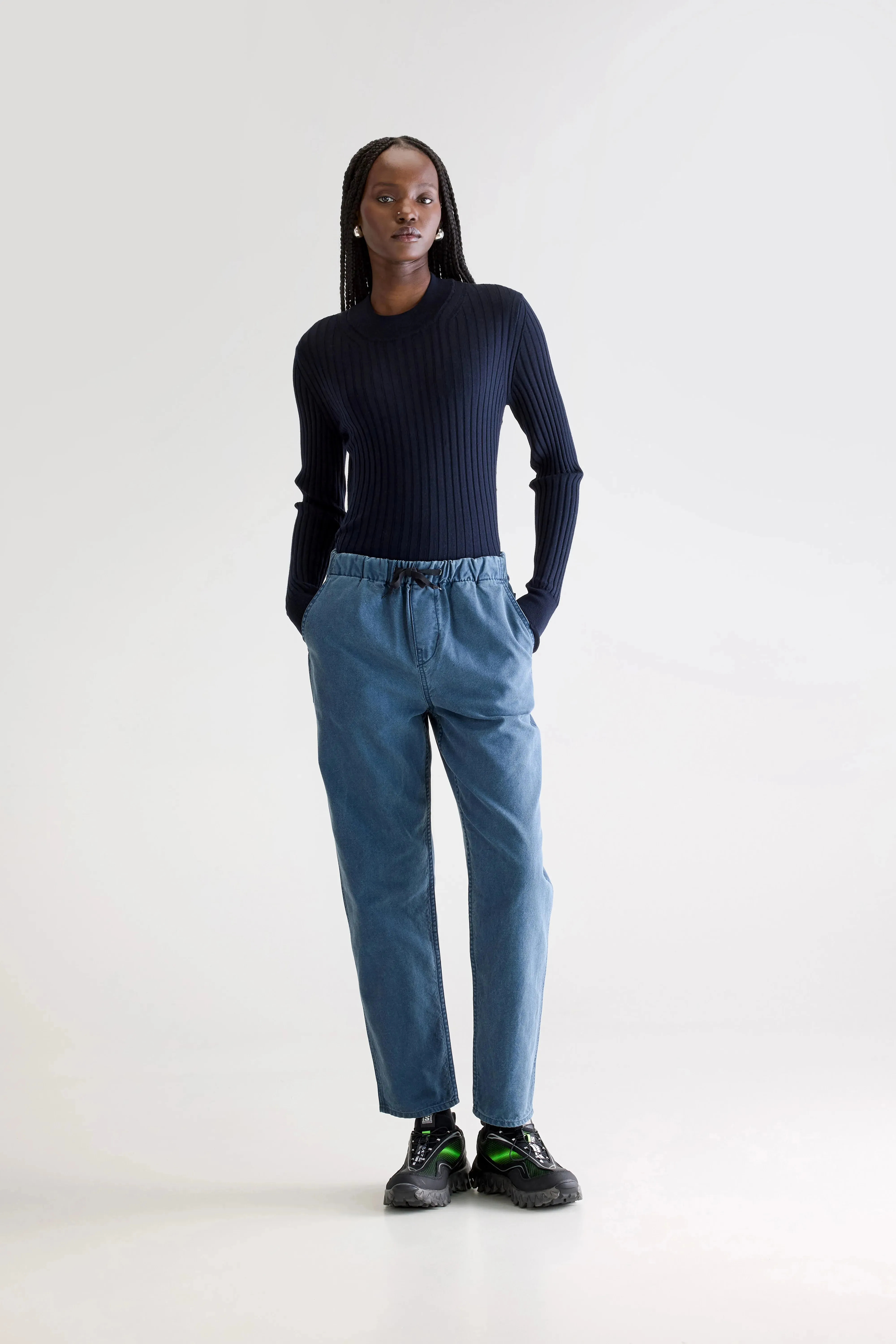 Pizzy relaxed trousers (252 / W / BLUES) sold by Bellerose product image thumbnail 2