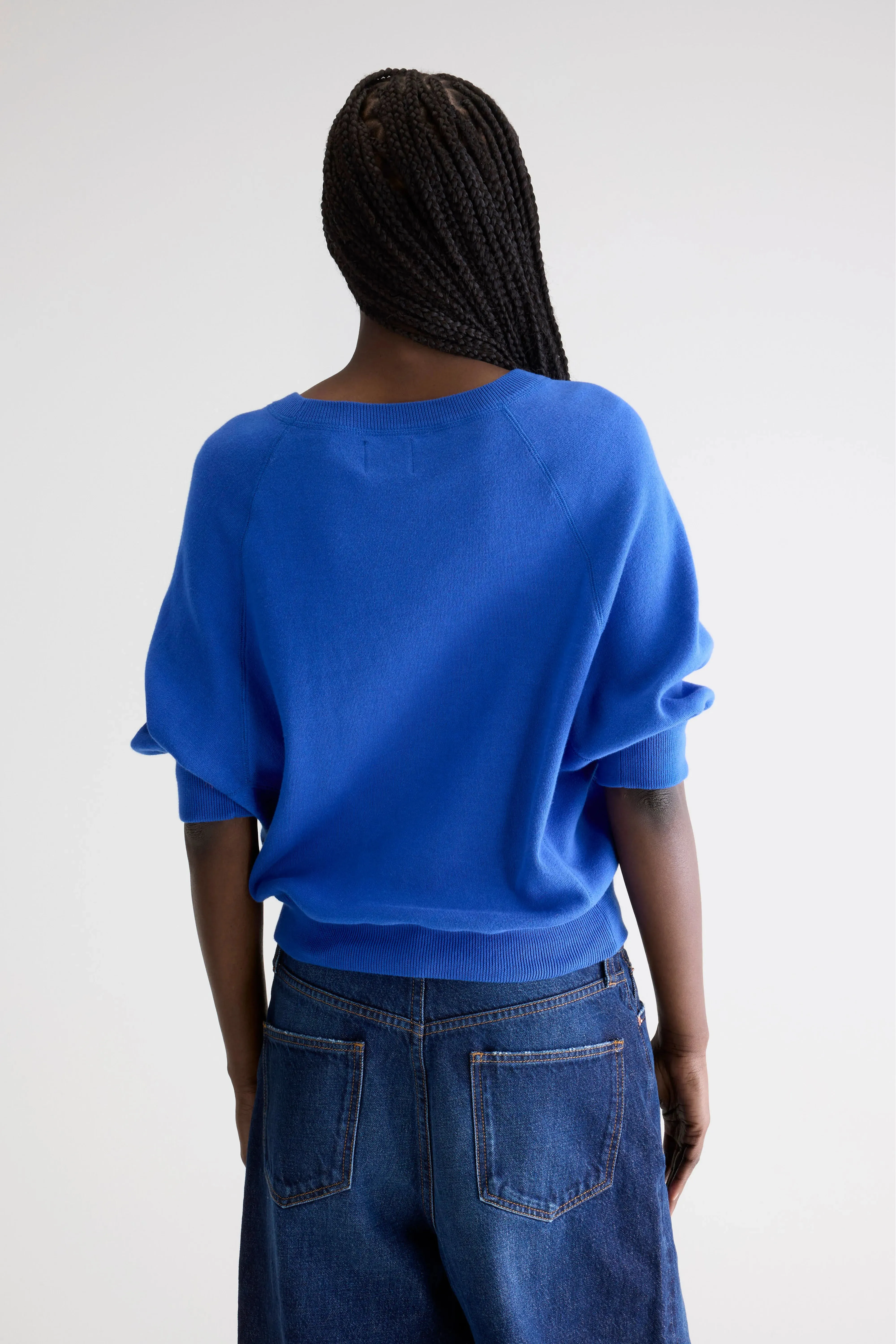 Anglet crewneck sweater (252 / W / LAZULI) sold by Bellerose product image thumbnail 4