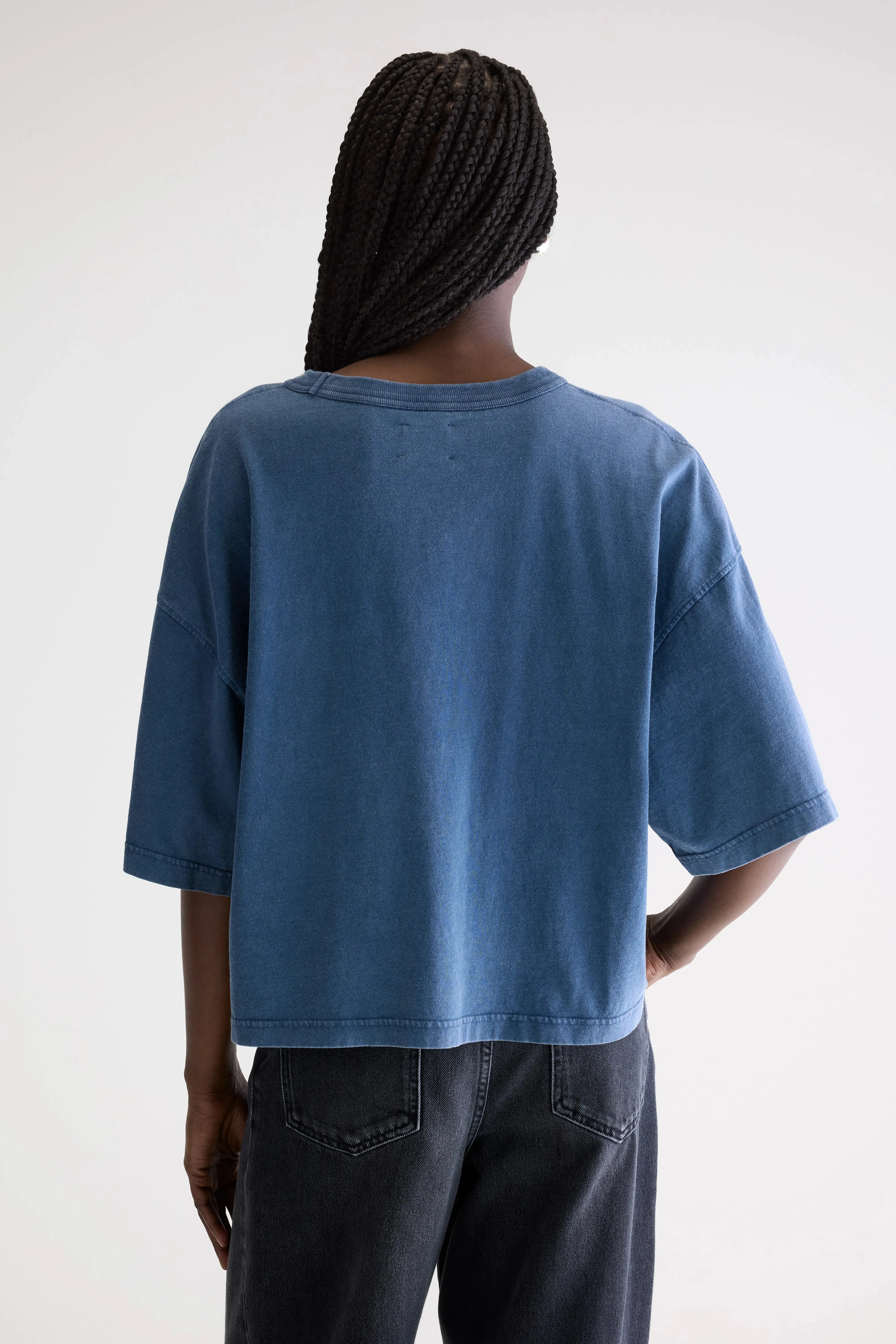 Voss short-sleeve t-shirt (252 / W / BLUES) sold by Bellerose product image thumbnail 4