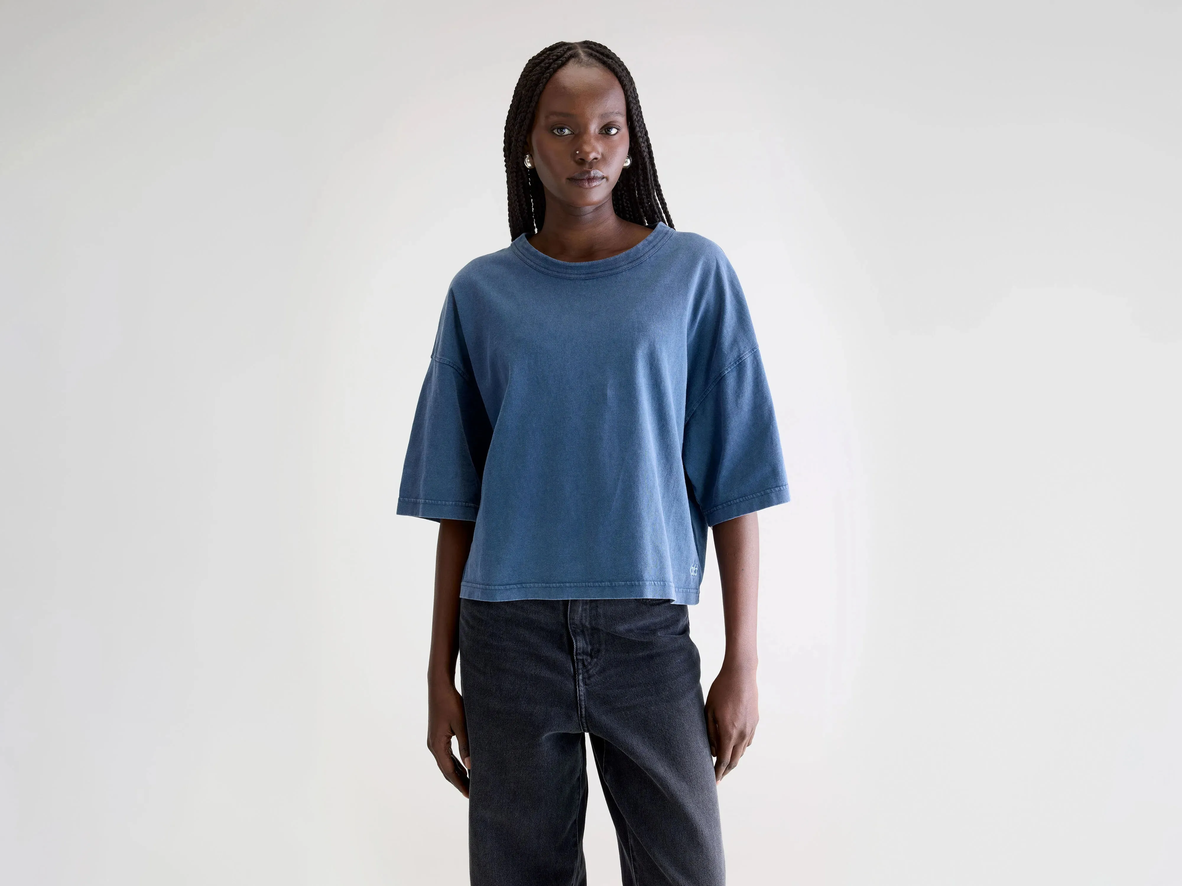 Voss short-sleeve t-shirt (252 / W / BLUES) sold by Bellerose