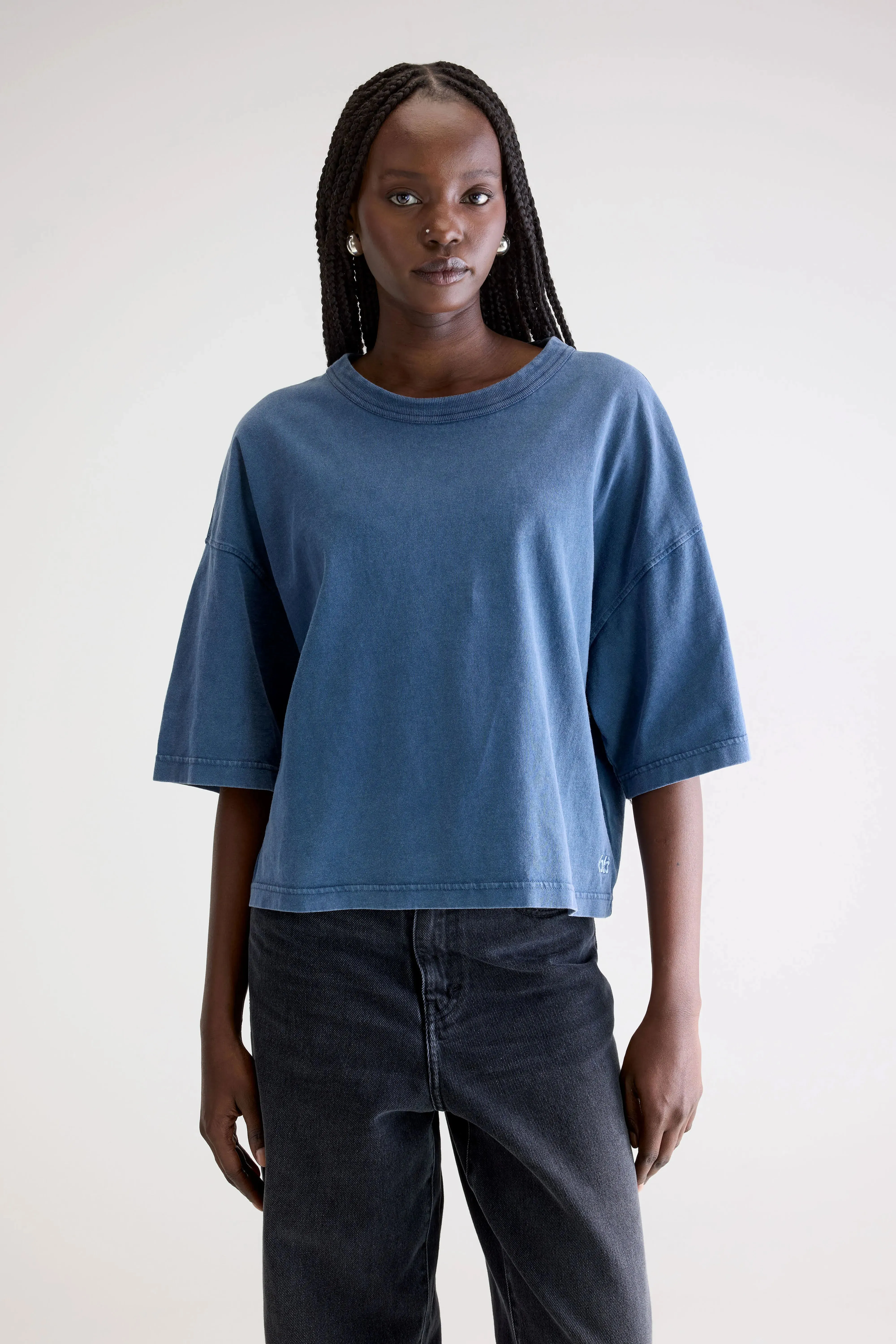 Voss short-sleeve t-shirt (252 / W / BLUES) sold by Bellerose product image thumbnail 2