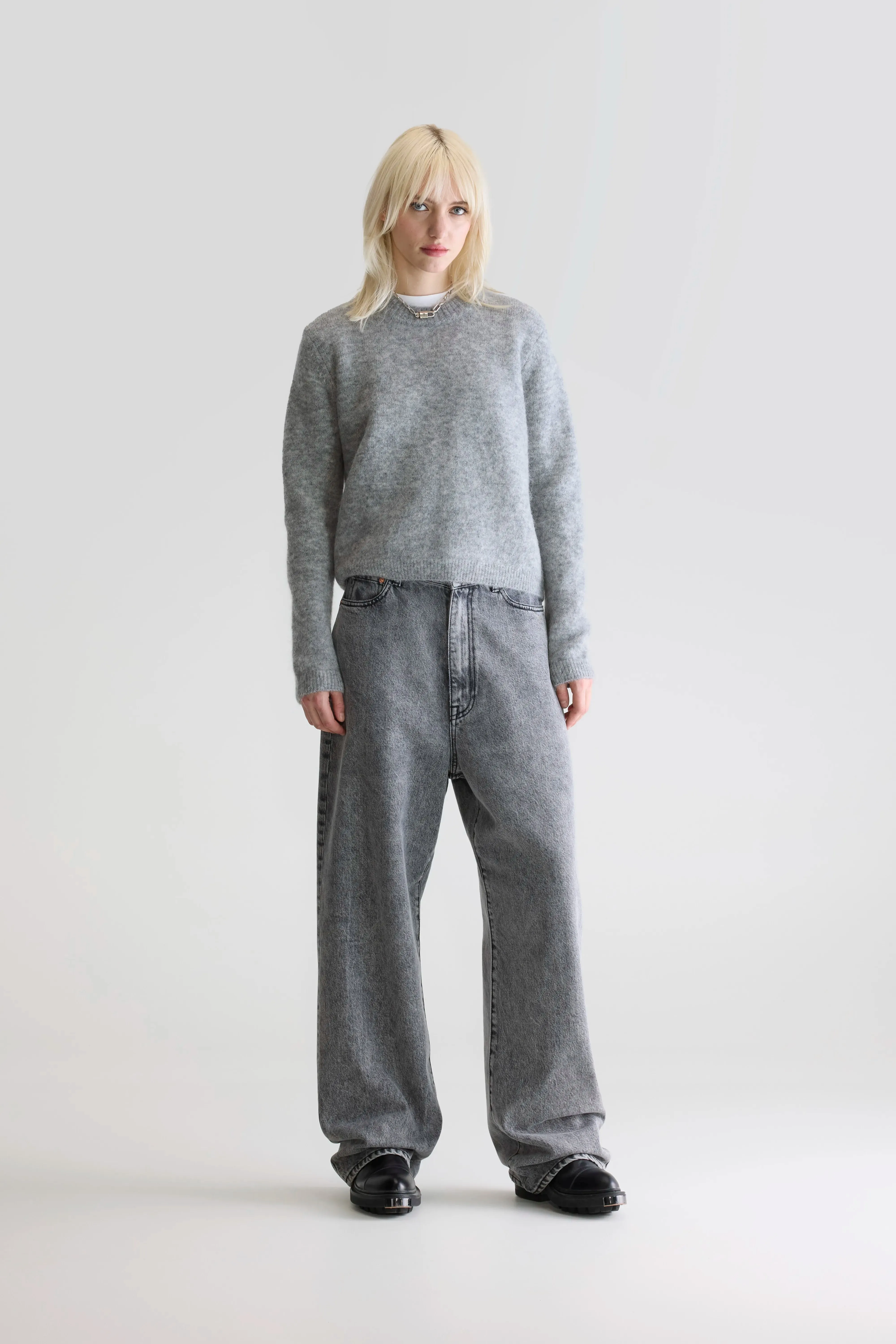 Auron slim sweater (252 / W / H. GREY) sold by Bellerose product image thumbnail 3