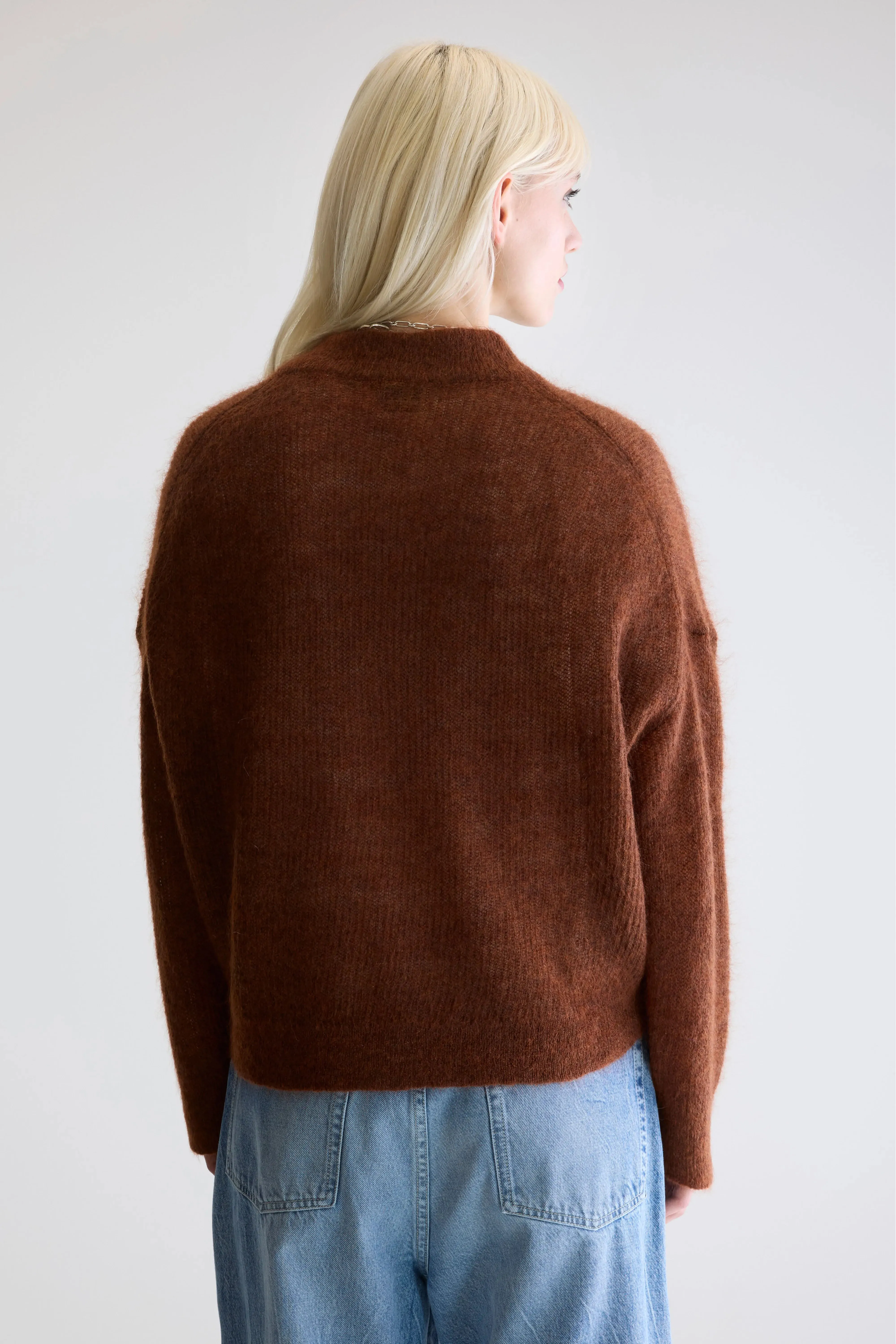 Arcy v-neck sweater (252 / W / SUEDE) sold by Bellerose product image thumbnail 4