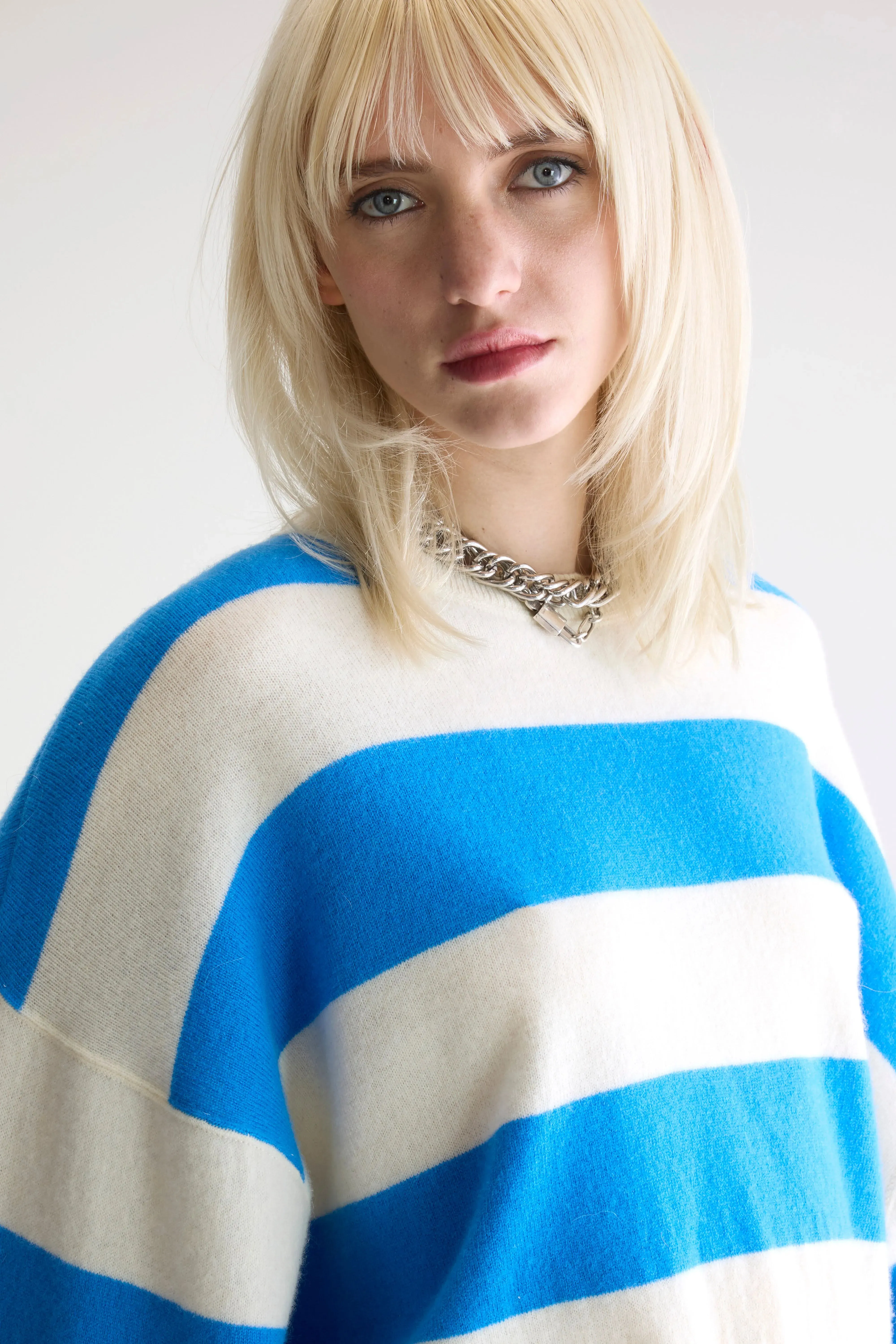 Attus cropped sweater (252 / W / STRIPE A) sold by Bellerose product image thumbnail 5