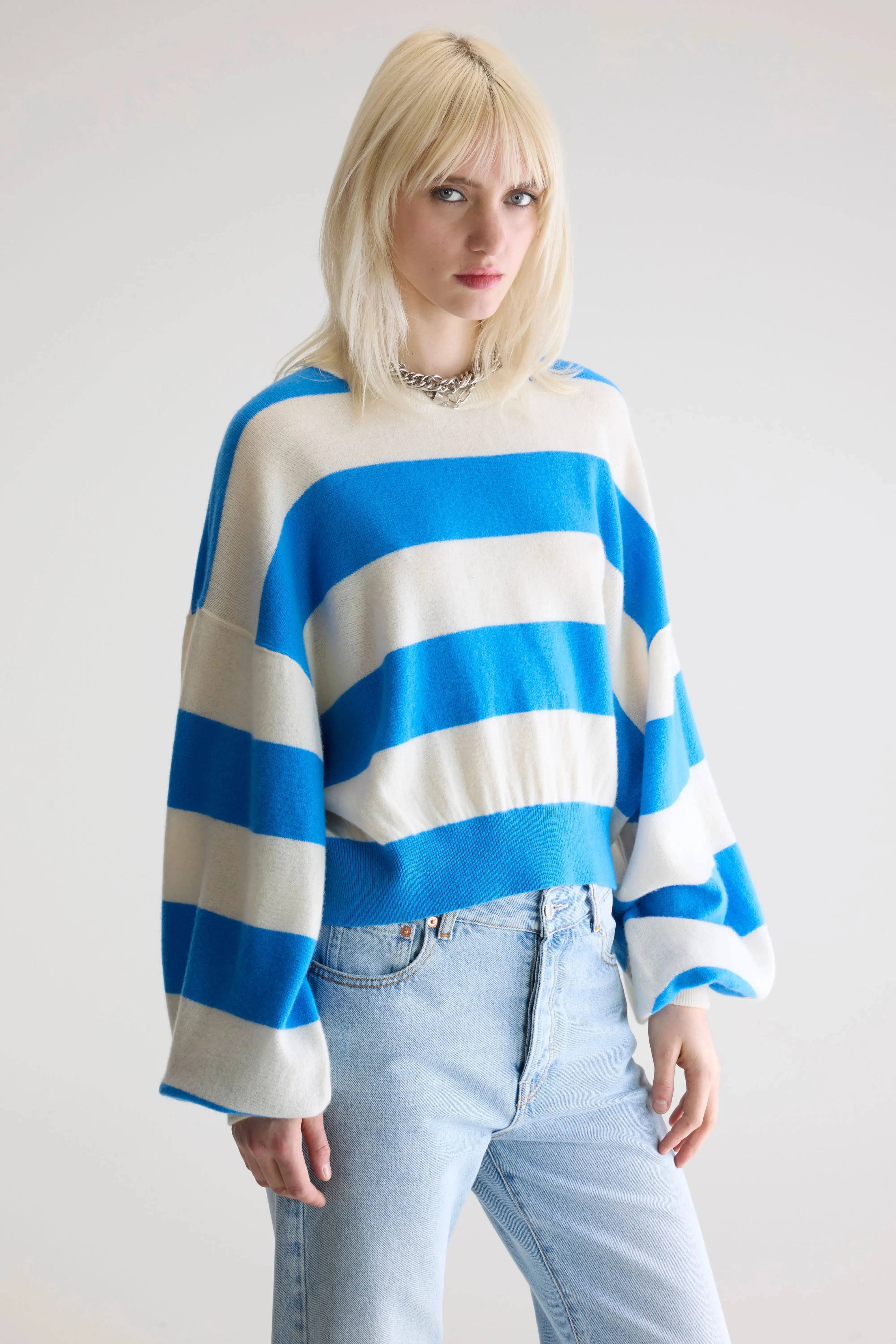 Attus cropped sweater (252 / W / STRIPE A) sold by Bellerose product image thumbnail 2