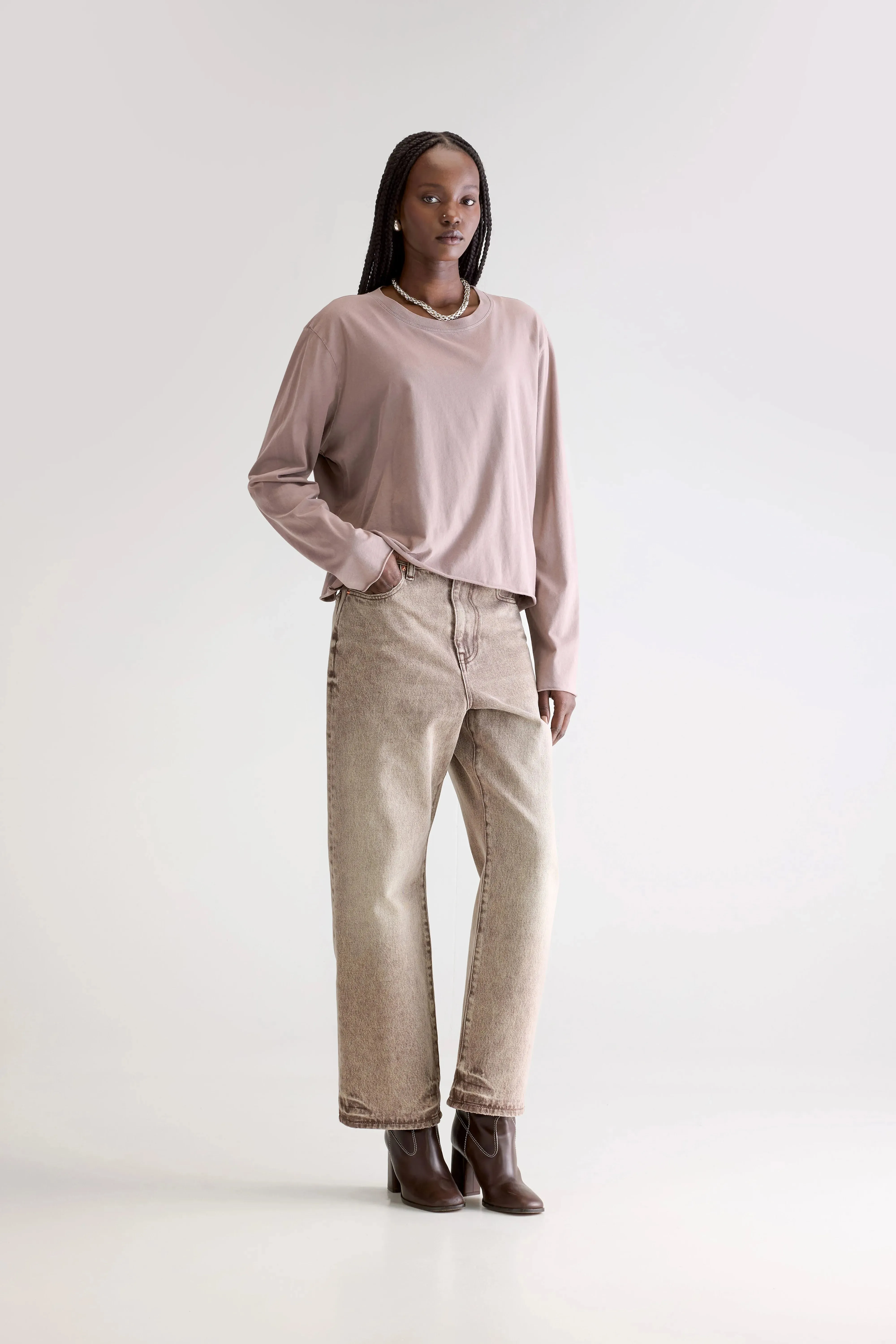 Fercy long-sleeve t-shirt (252 / W / PEEL) sold by Bellerose product image thumbnail 3