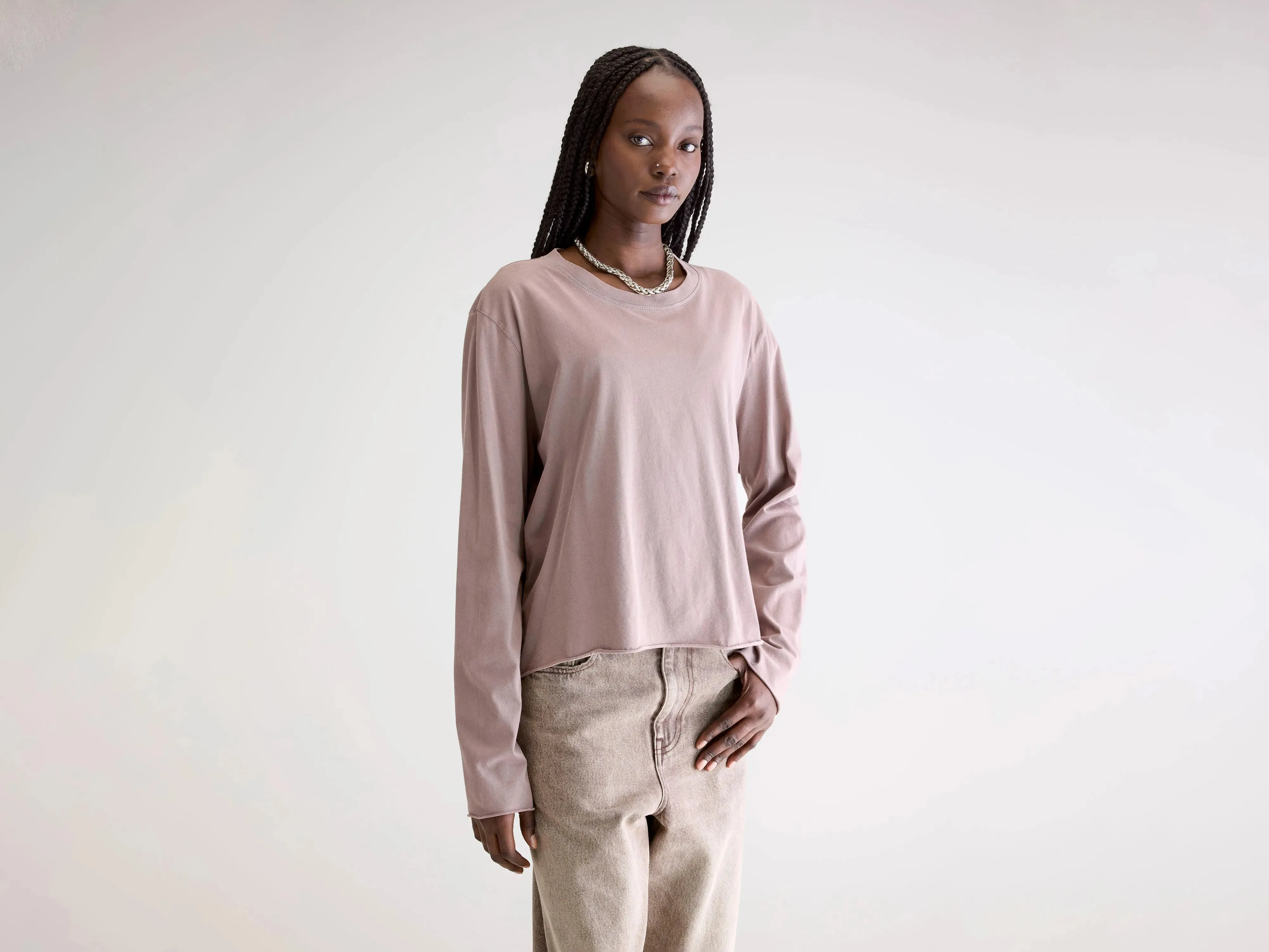 Fercy long-sleeve t-shirt (252 / W / PEEL) sold by Bellerose