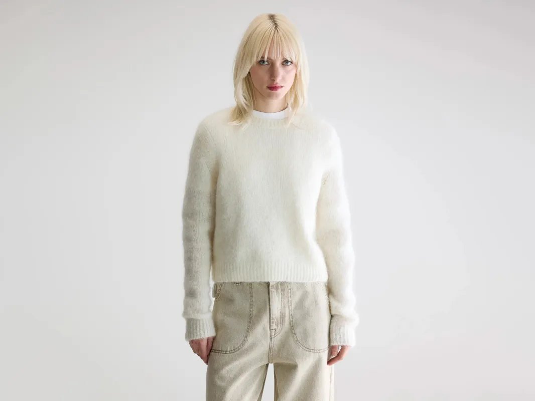 Anco crewneck sweater (252 / W / ECRU) sold by Bellerose