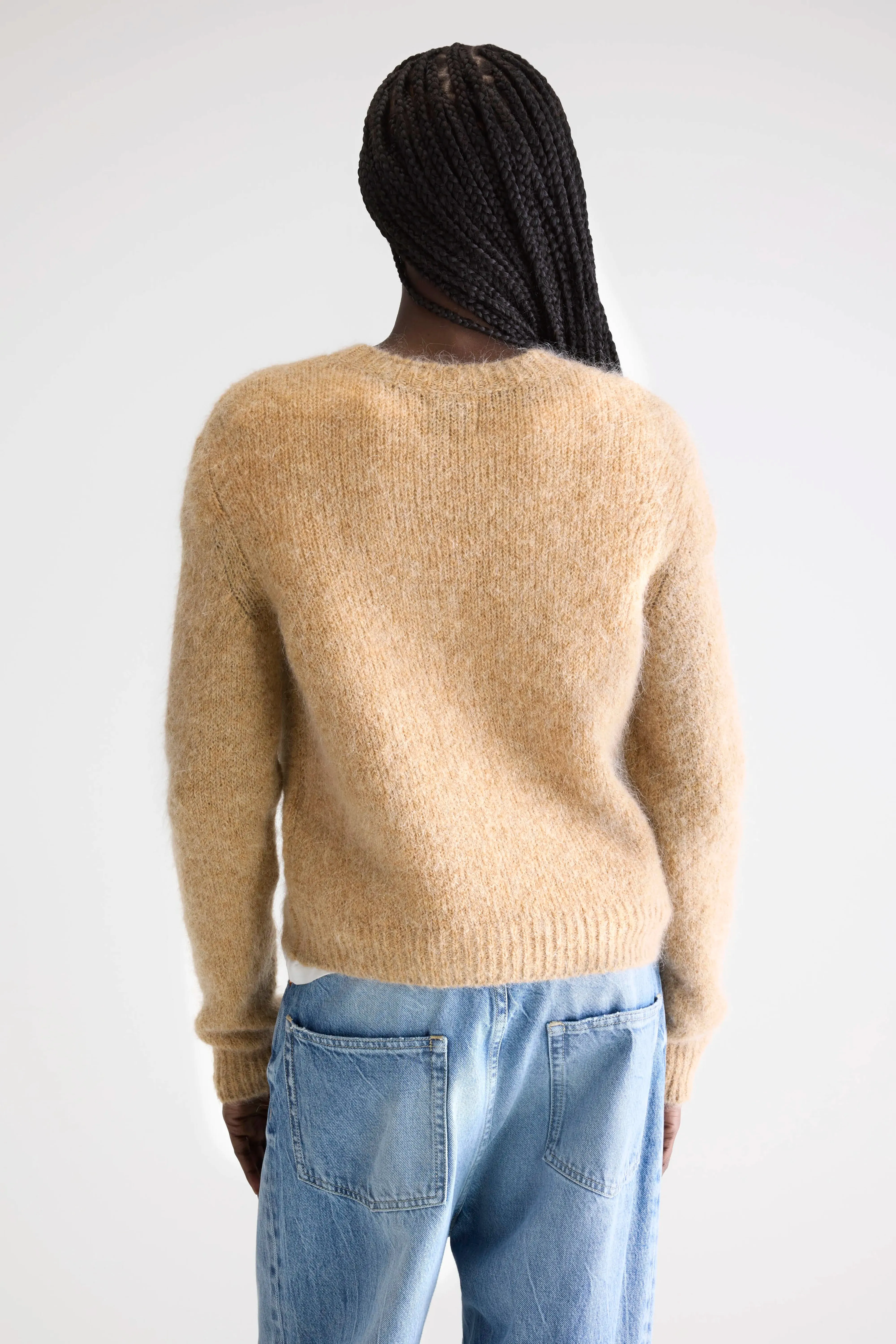 Anco crewneck sweater (252 / W / CAMEL) sold by Bellerose product image thumbnail 4