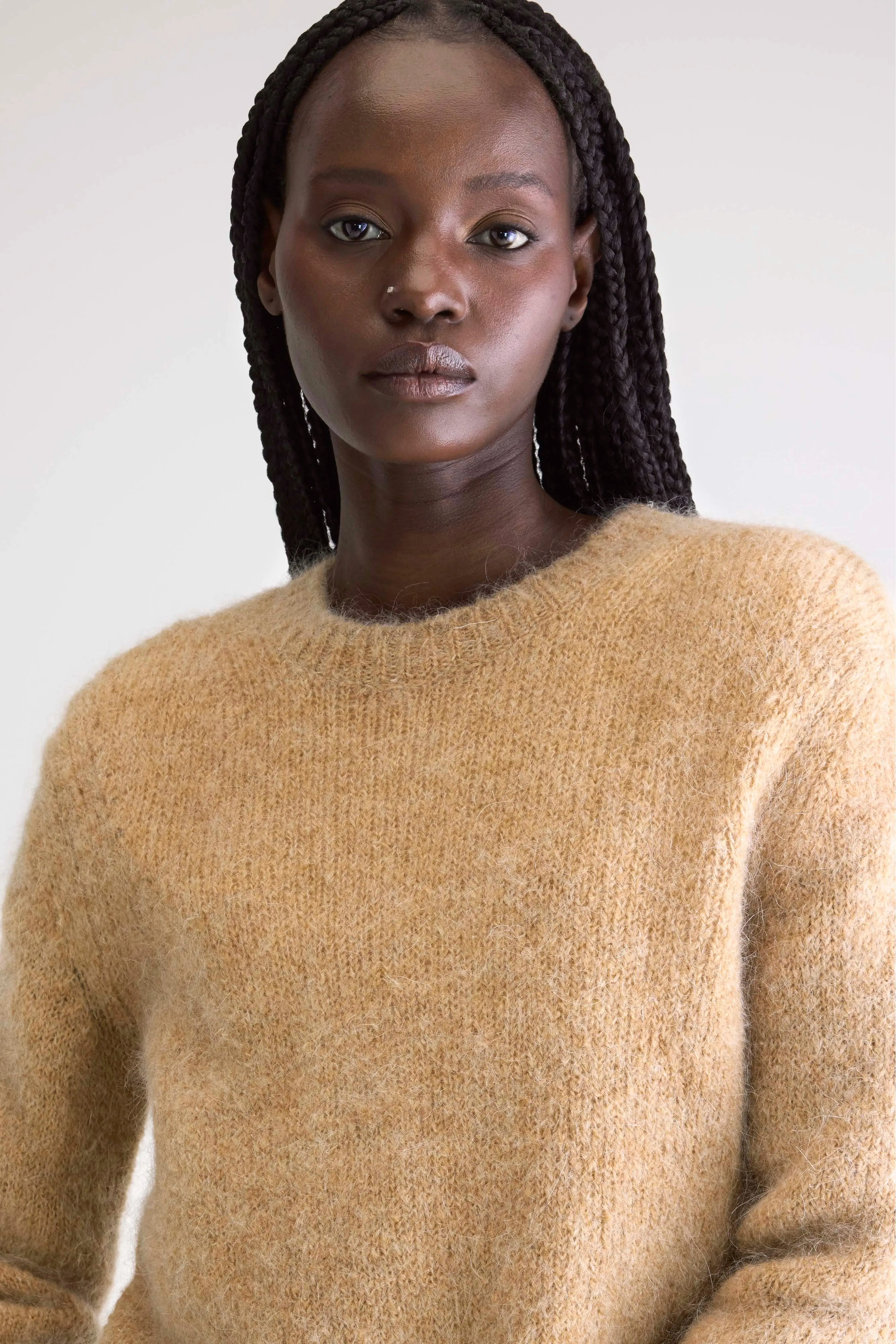 Anco crewneck sweater (252 / W / CAMEL) sold by Bellerose product image thumbnail 5