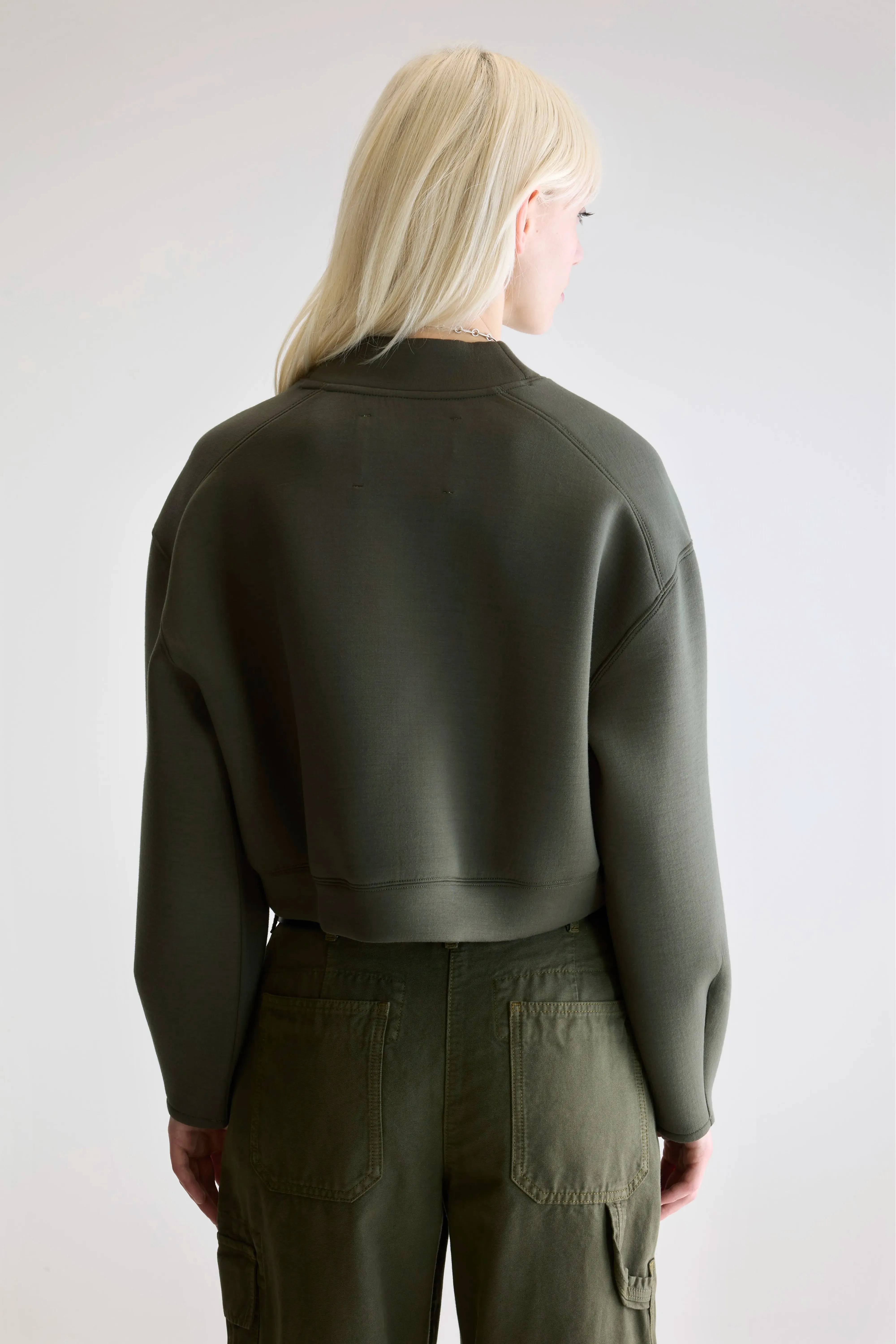 Tashi cropped sweatshirt (252 / W / FOREST) sold by Bellerose product image thumbnail 4