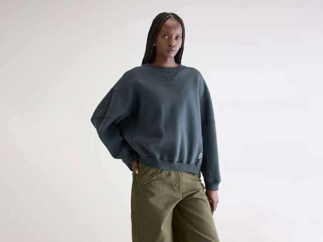 Flips crewneck sweatshirt (252 / W / PIRATE) sold by Bellerose