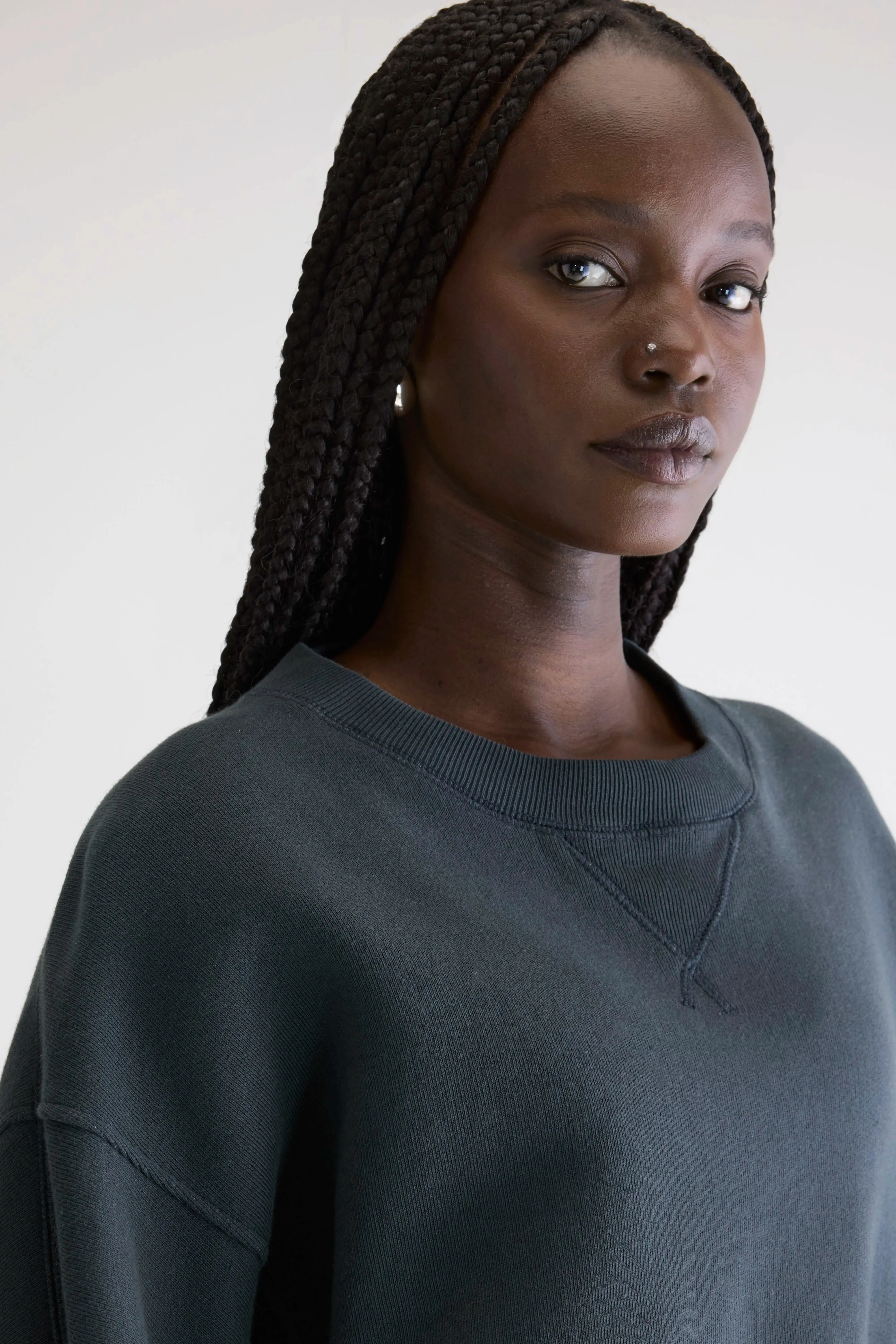 Flips crewneck sweatshirt (252 / W / PIRATE) sold by Bellerose product image thumbnail 5