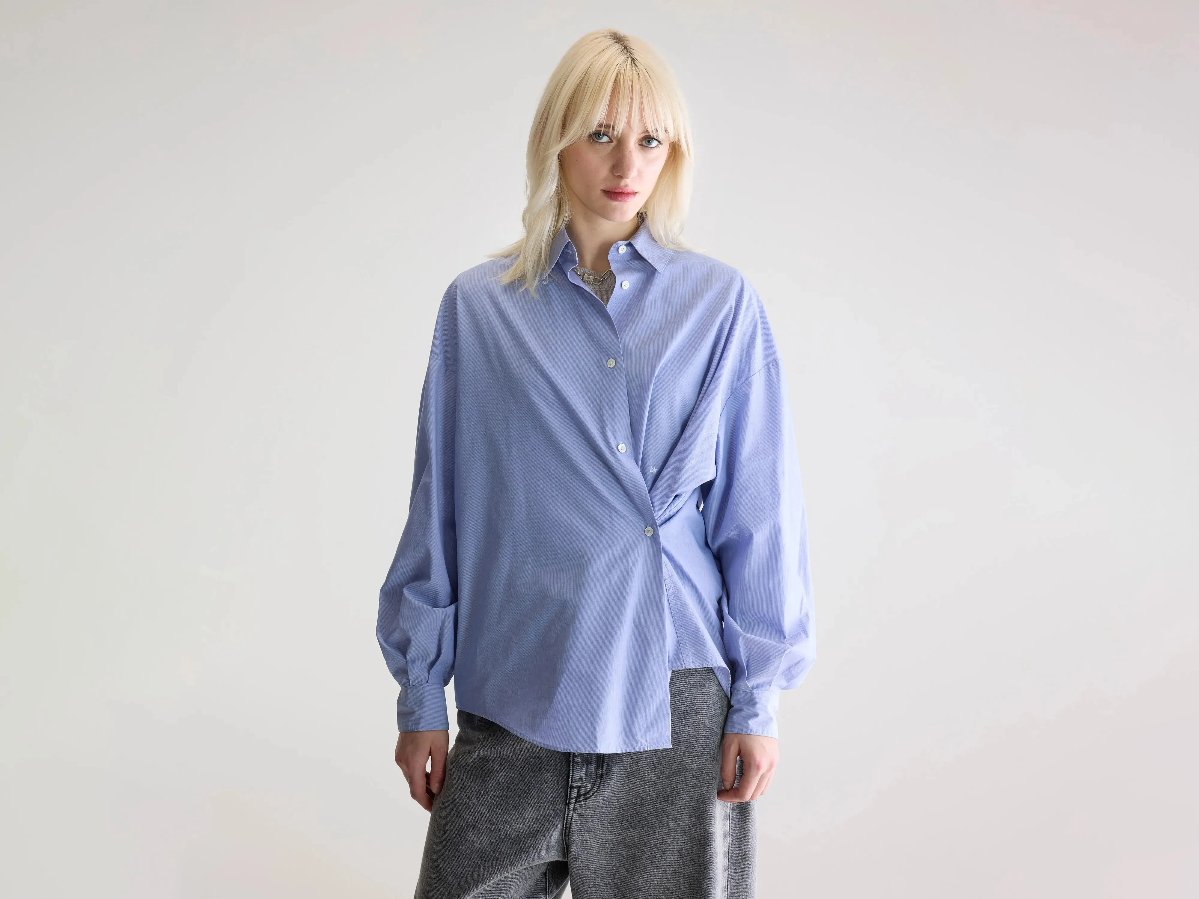 Gillian striped shirt (252 / W / STRIPE D) sold by Bellerose