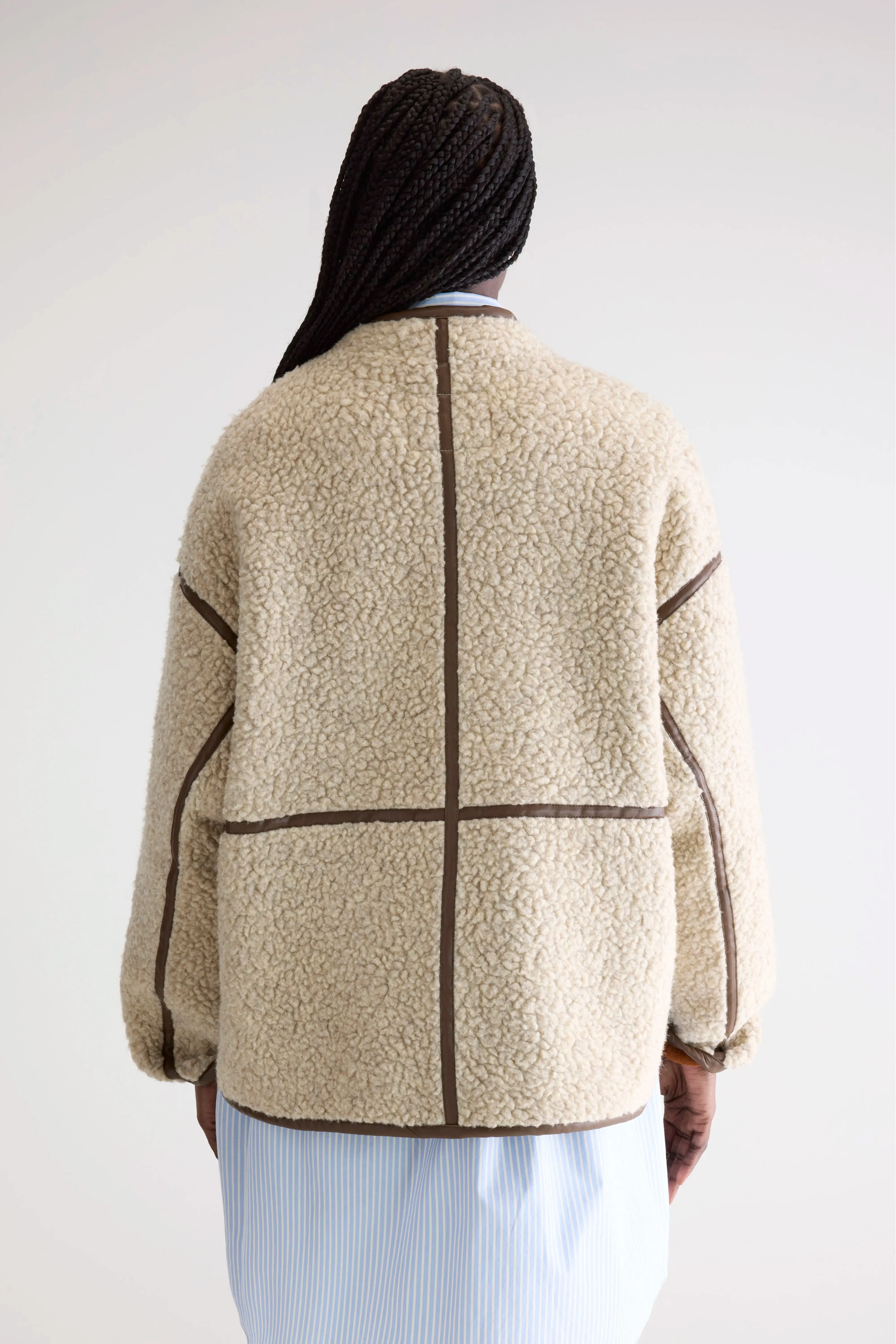Jina sherpa jacket (252 / W / NATURAL) sold by Bellerose product image thumbnail 4