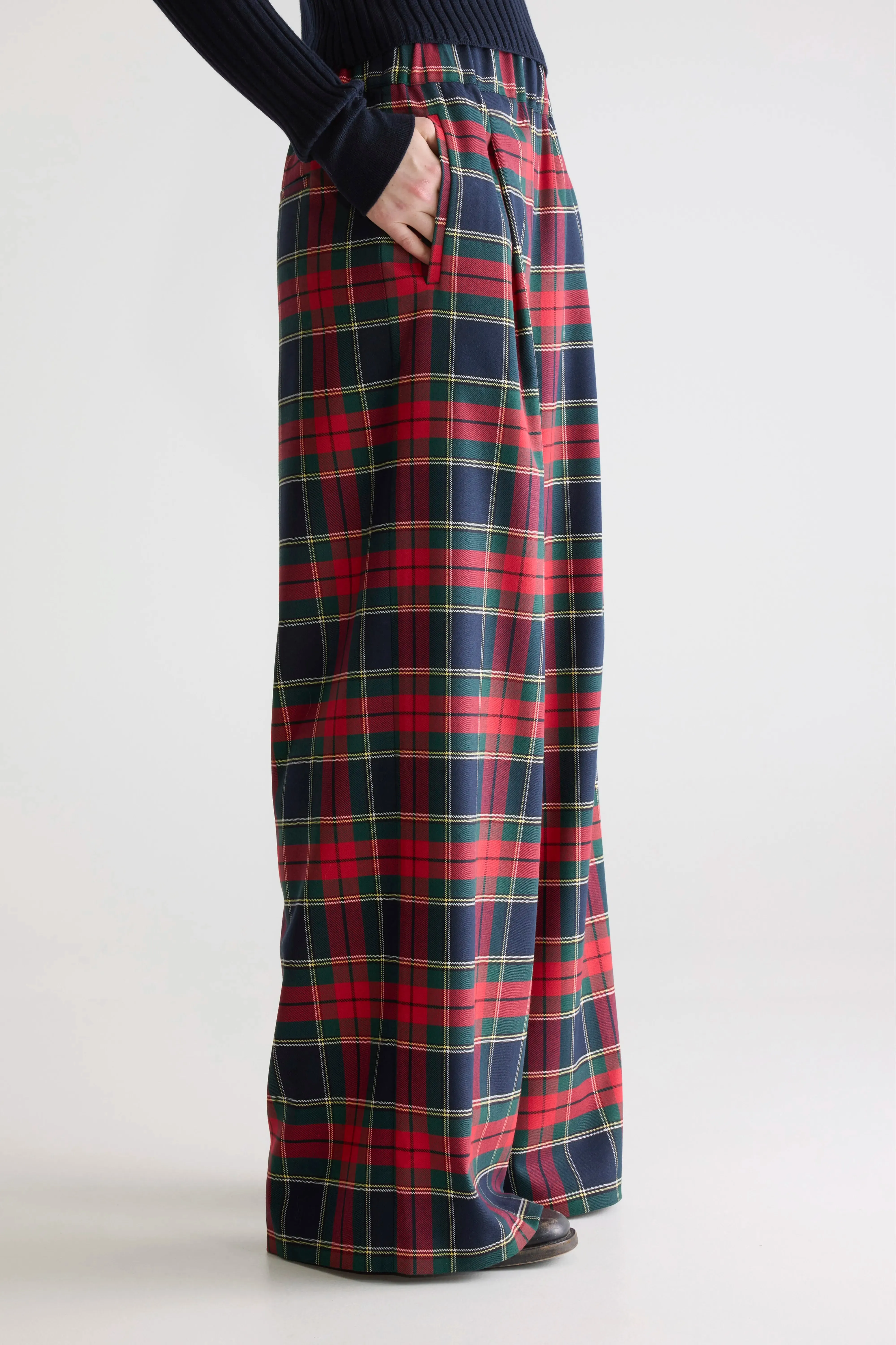 Vespa wide trousers (252 / W / CHECK B) sold by Bellerose product image thumbnail 5