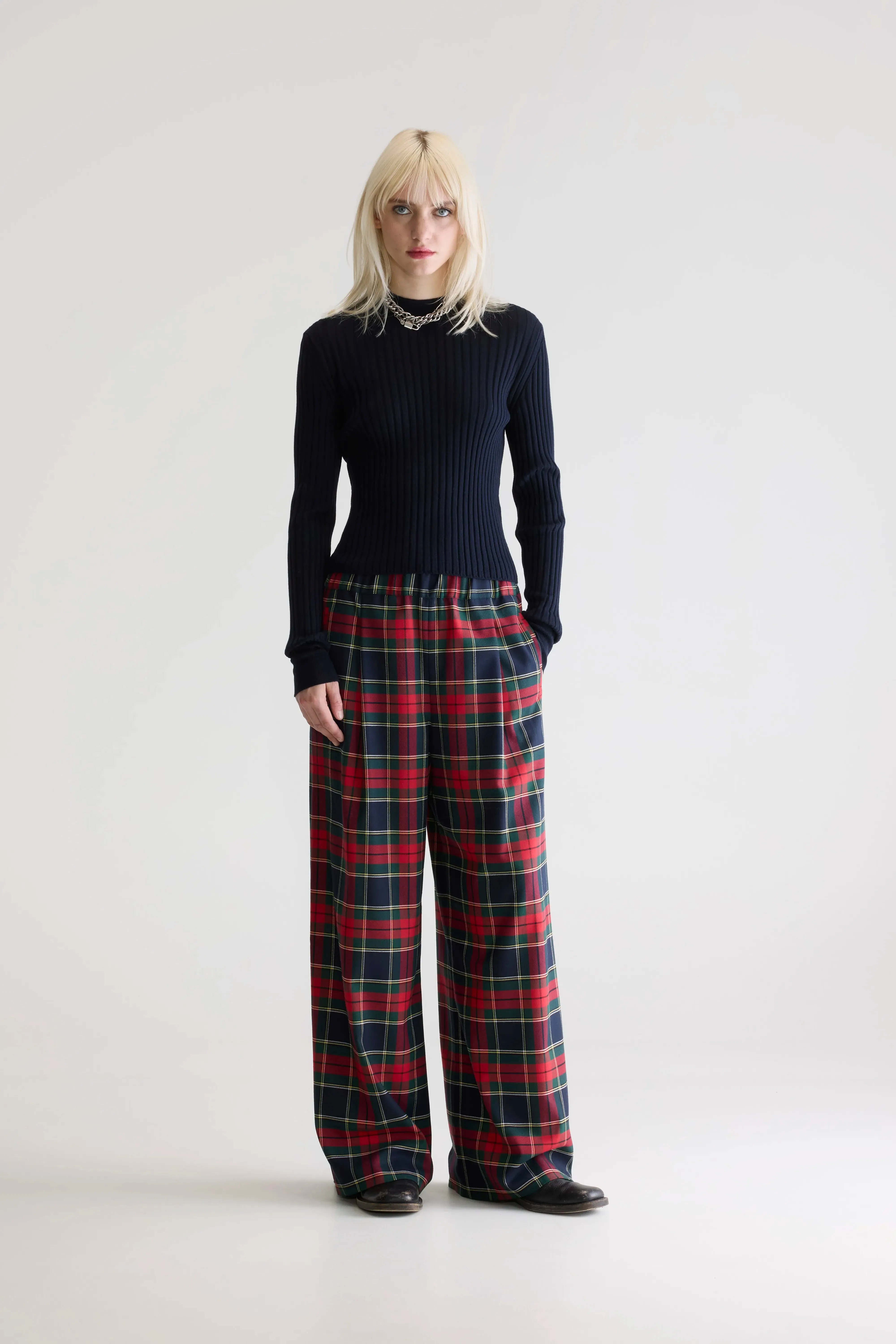 Vespa wide trousers (252 / W / CHECK B) sold by Bellerose product image thumbnail 2