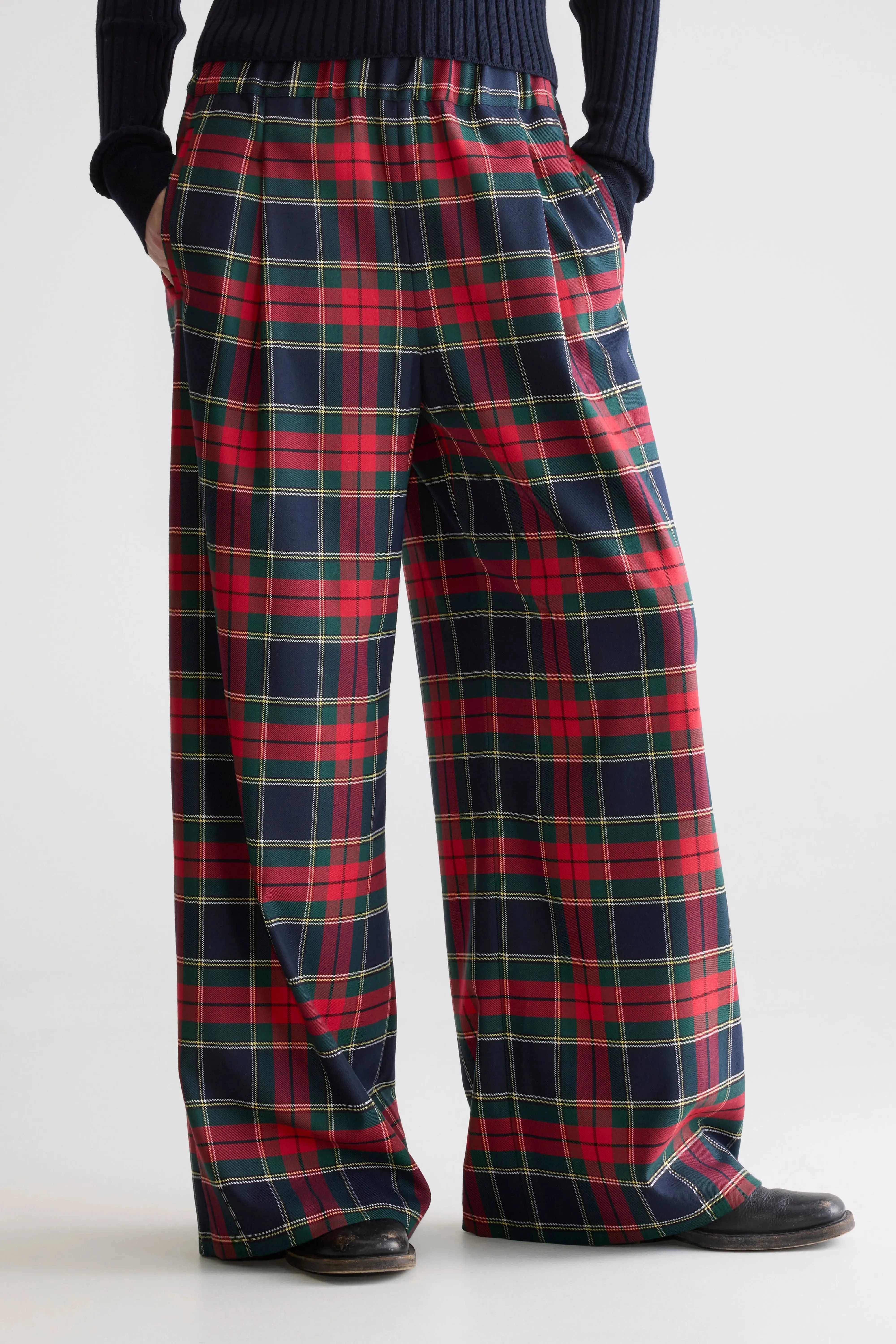 Vespa wide trousers (252 / W / CHECK B) sold by Bellerose product image thumbnail 3