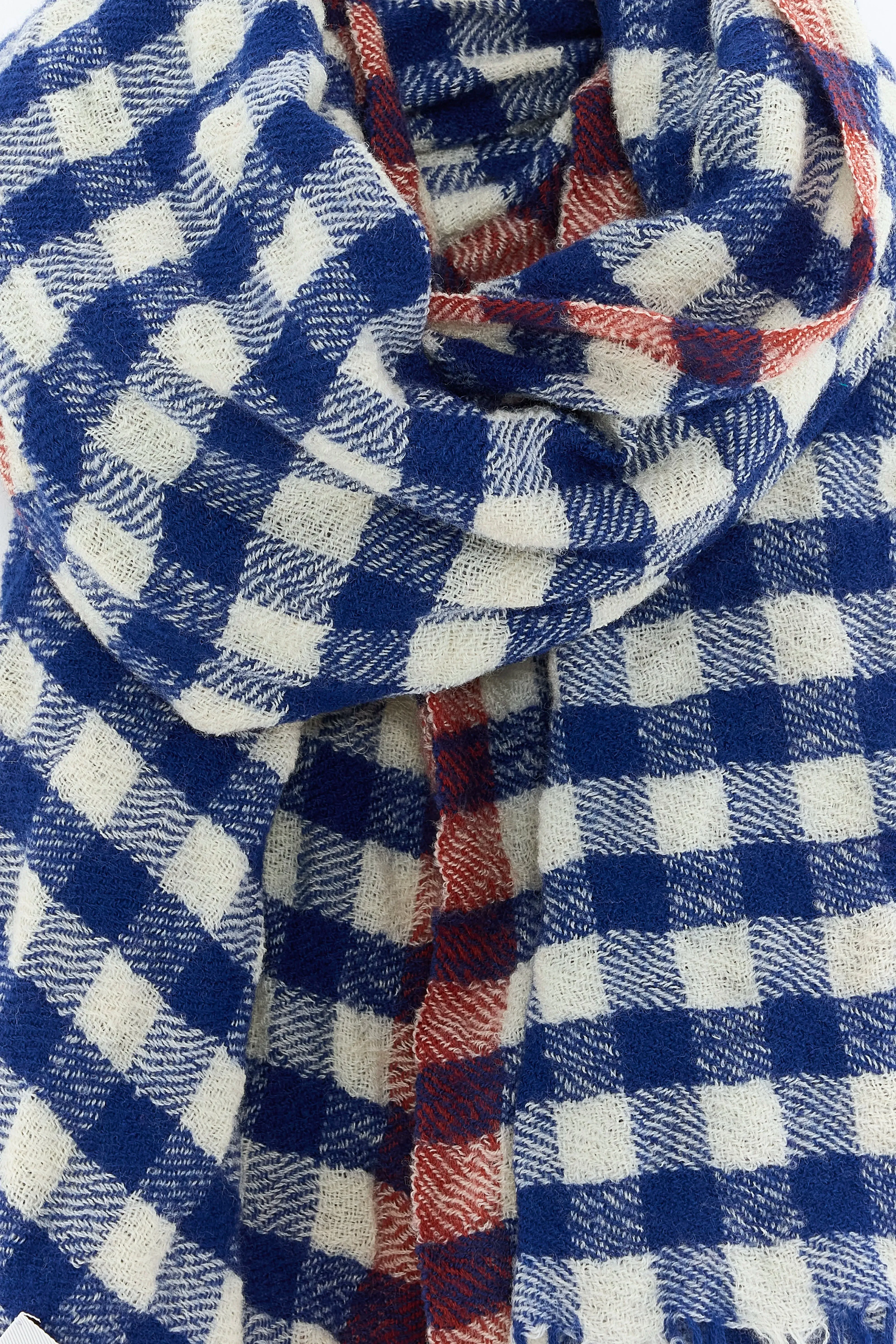 Sidar weaved scarf (252 / W / CHECK A) sold by Bellerose product image thumbnail 4